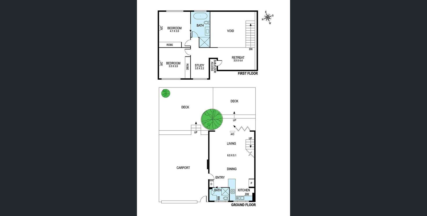 Floorplan of Homely house listing, 14 Ellesmere Lane, Prahran VIC 3181