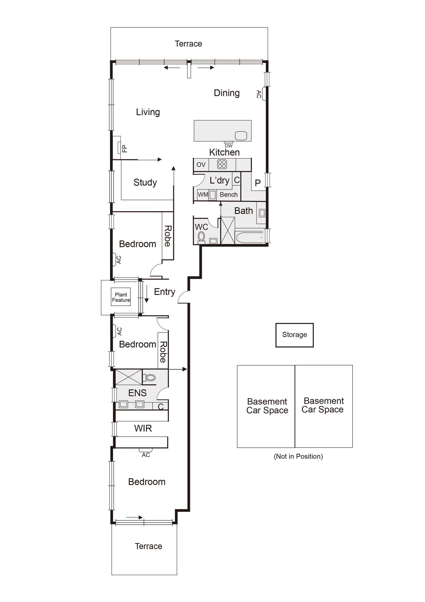 Floorplan of Homely apartment listing, 5/34 Pine Avenue, Elwood VIC 3184