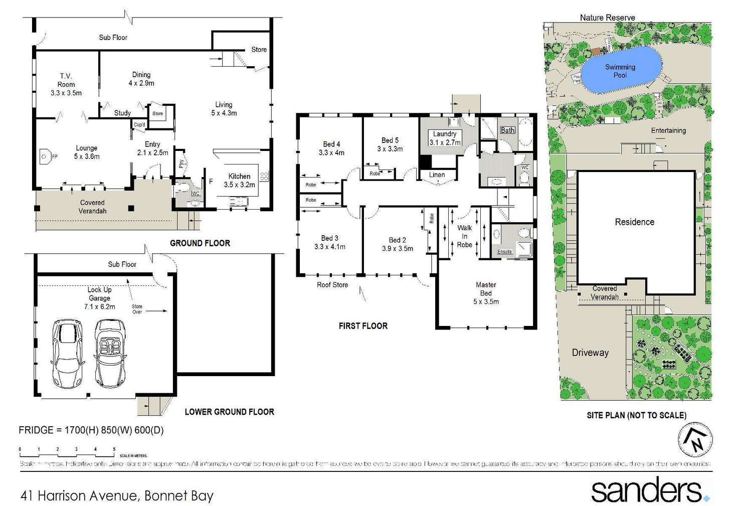 Floorplan of Homely house listing, 41 Harrison Avenue, Bonnet Bay NSW 2226