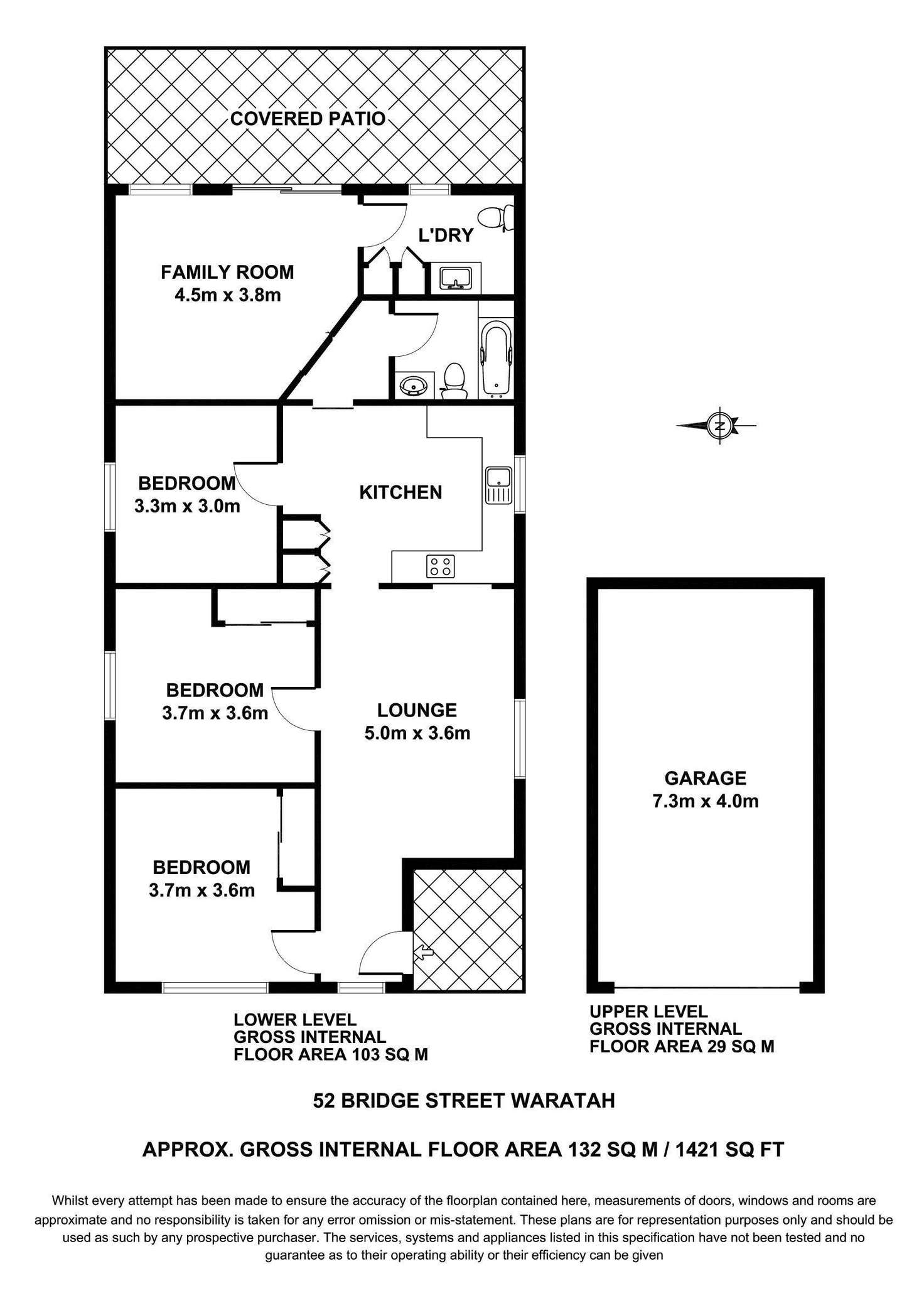 Floorplan of Homely house listing, 52 Bridge Street, Waratah NSW 2298