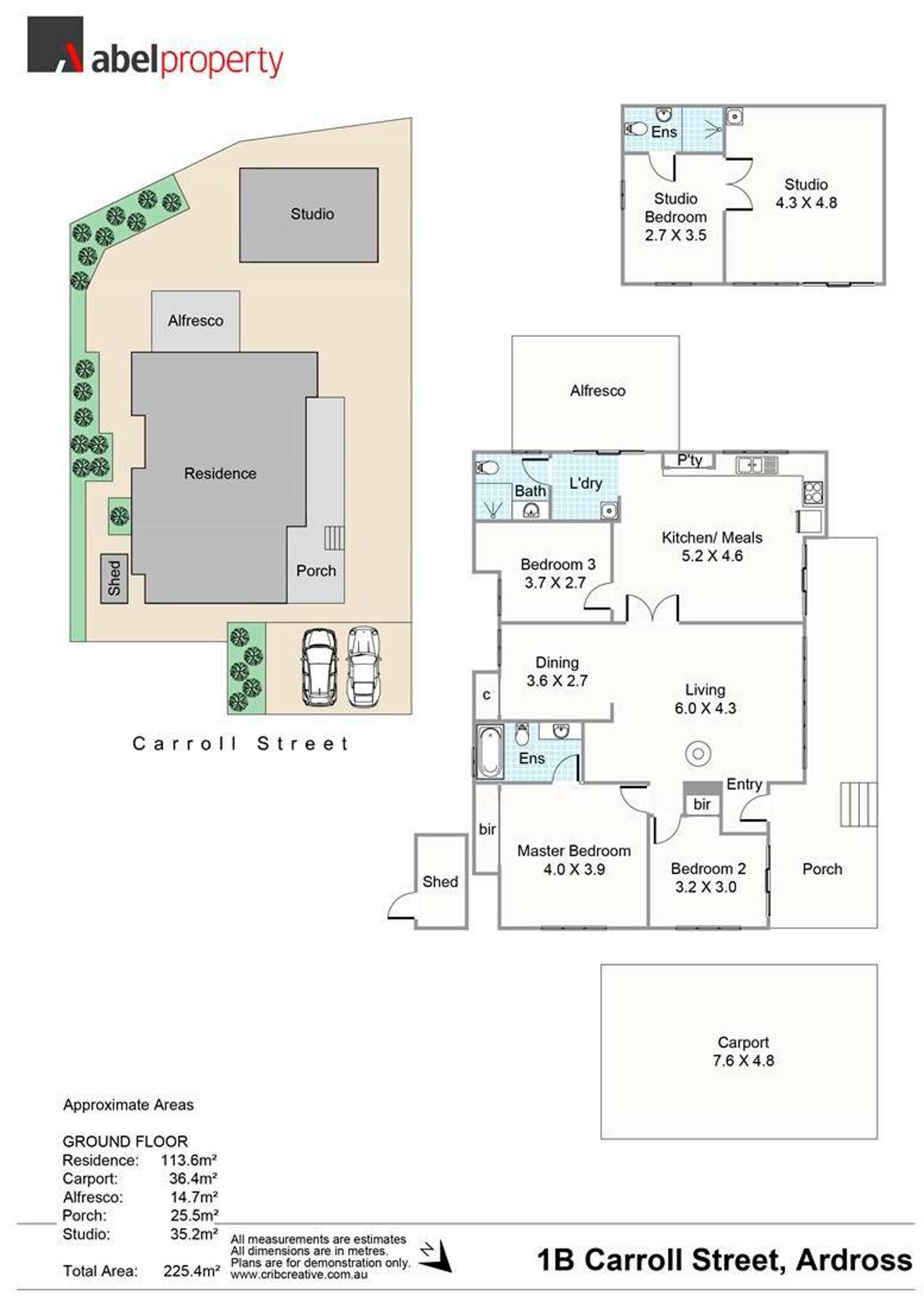 Floorplan of Homely house listing, 1B Carroll Street, Ardross WA 6153