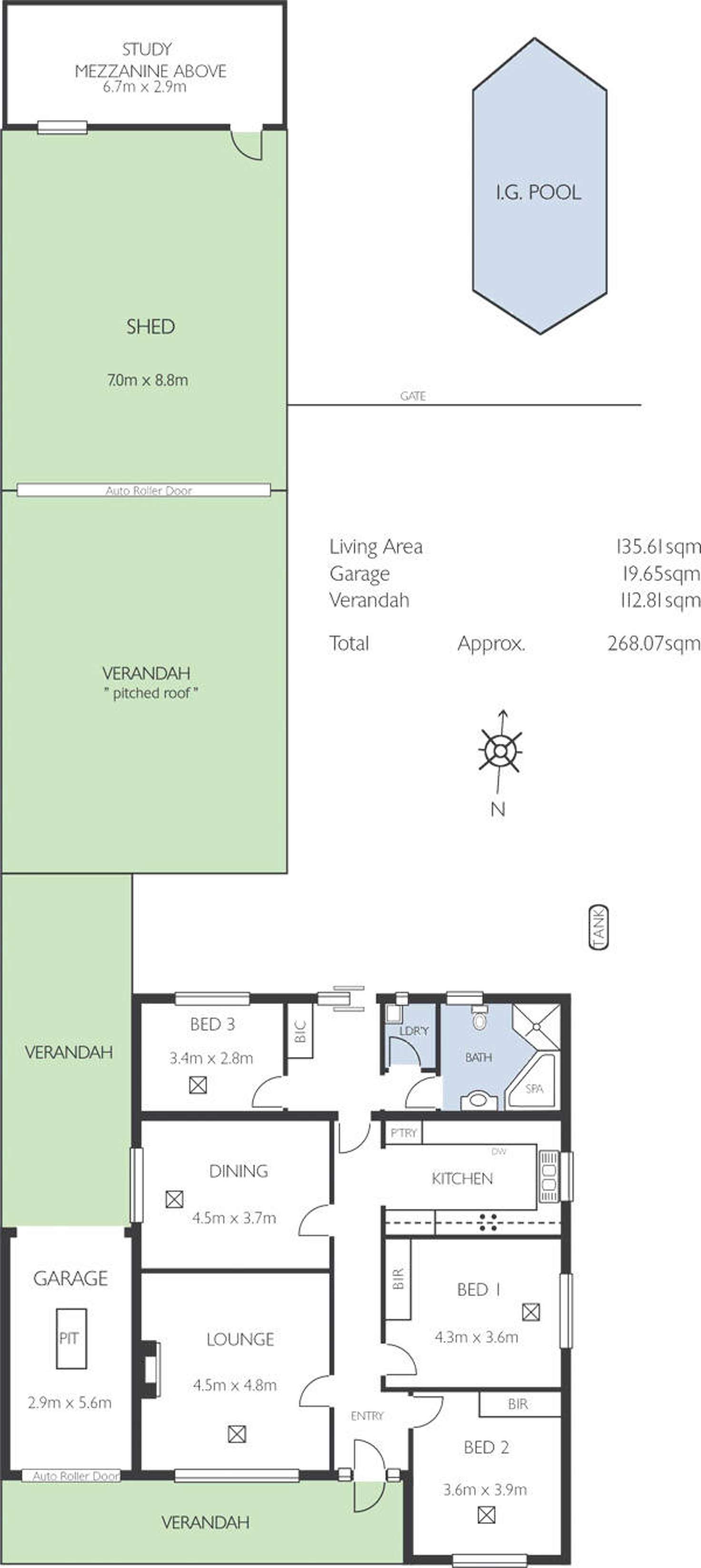 Floorplan of Homely house listing, 60 Albert Street, Prospect SA 5082