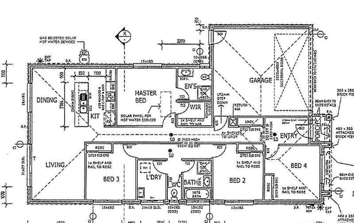 Floorplan of Homely house listing, 6 Circuit Drive, Truganina VIC 3029