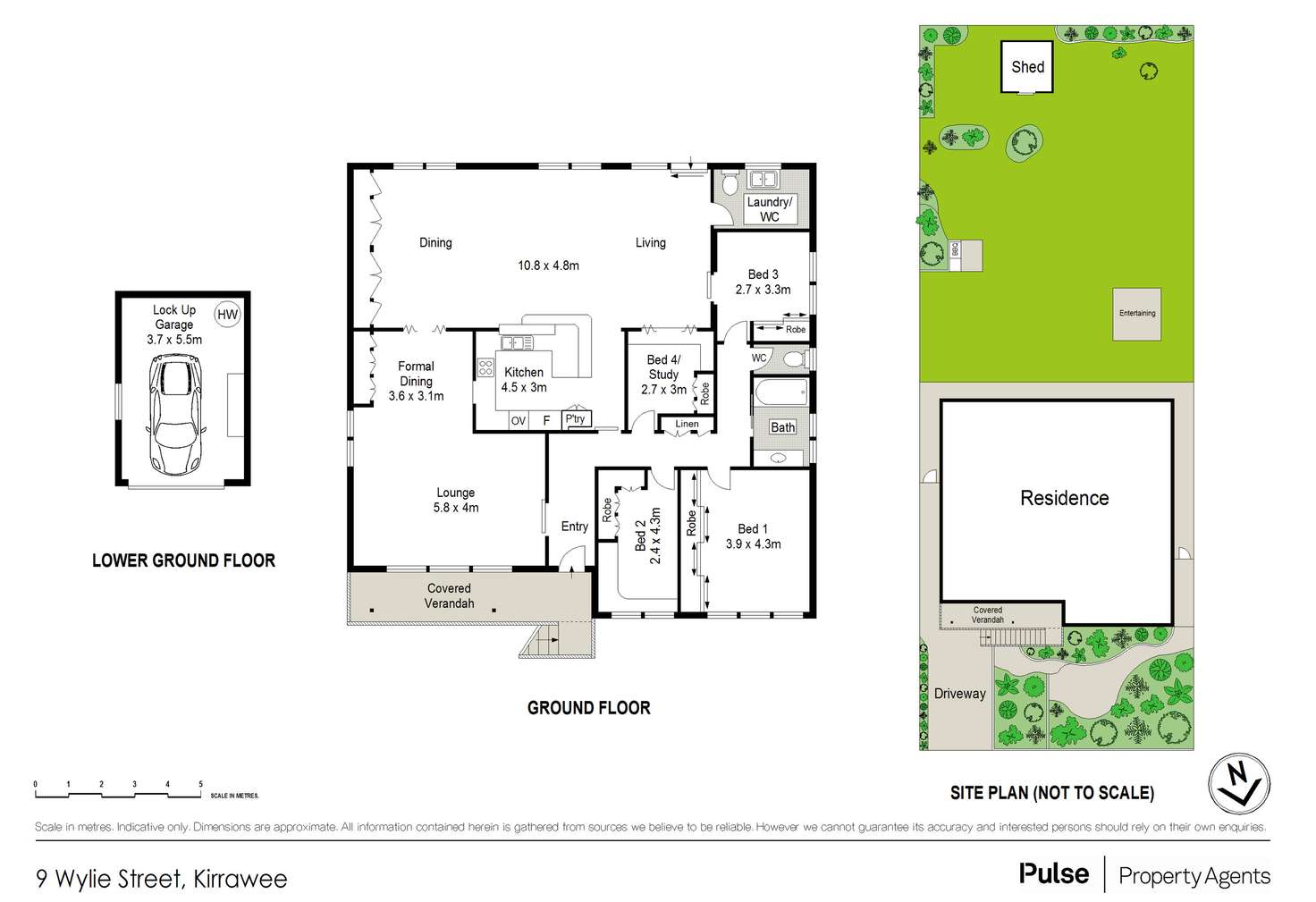 Floorplan of Homely house listing, 9 Wylie Street, Kirrawee NSW 2232