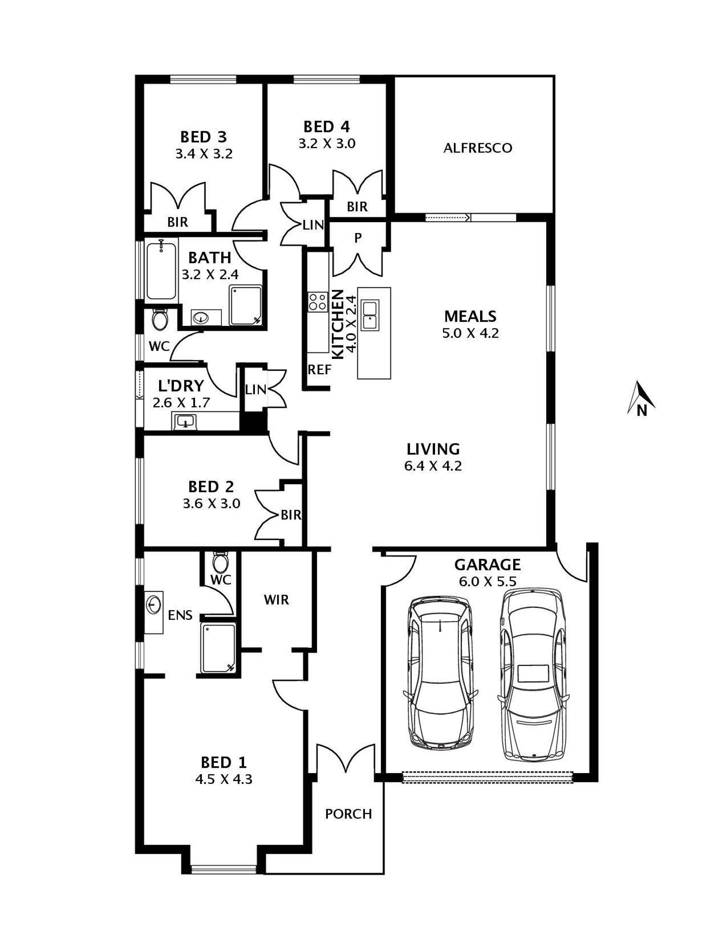 Floorplan of Homely house listing, 28 Keeper Street, Sunbury VIC 3429