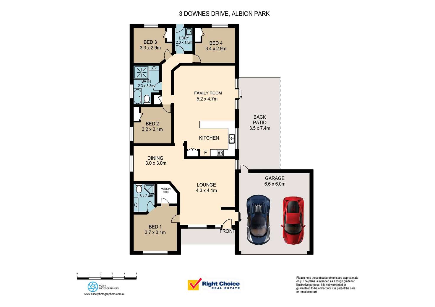 Floorplan of Homely house listing, 3 Downes Drive, Albion Park NSW 2527