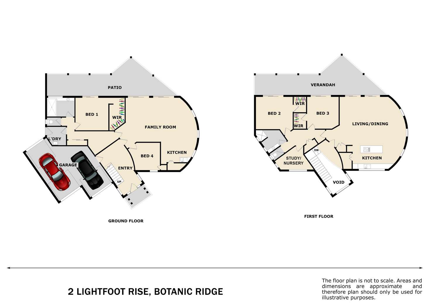 Floorplan of Homely house listing, 2 Lightfoot Rise, Botanic Ridge VIC 3977