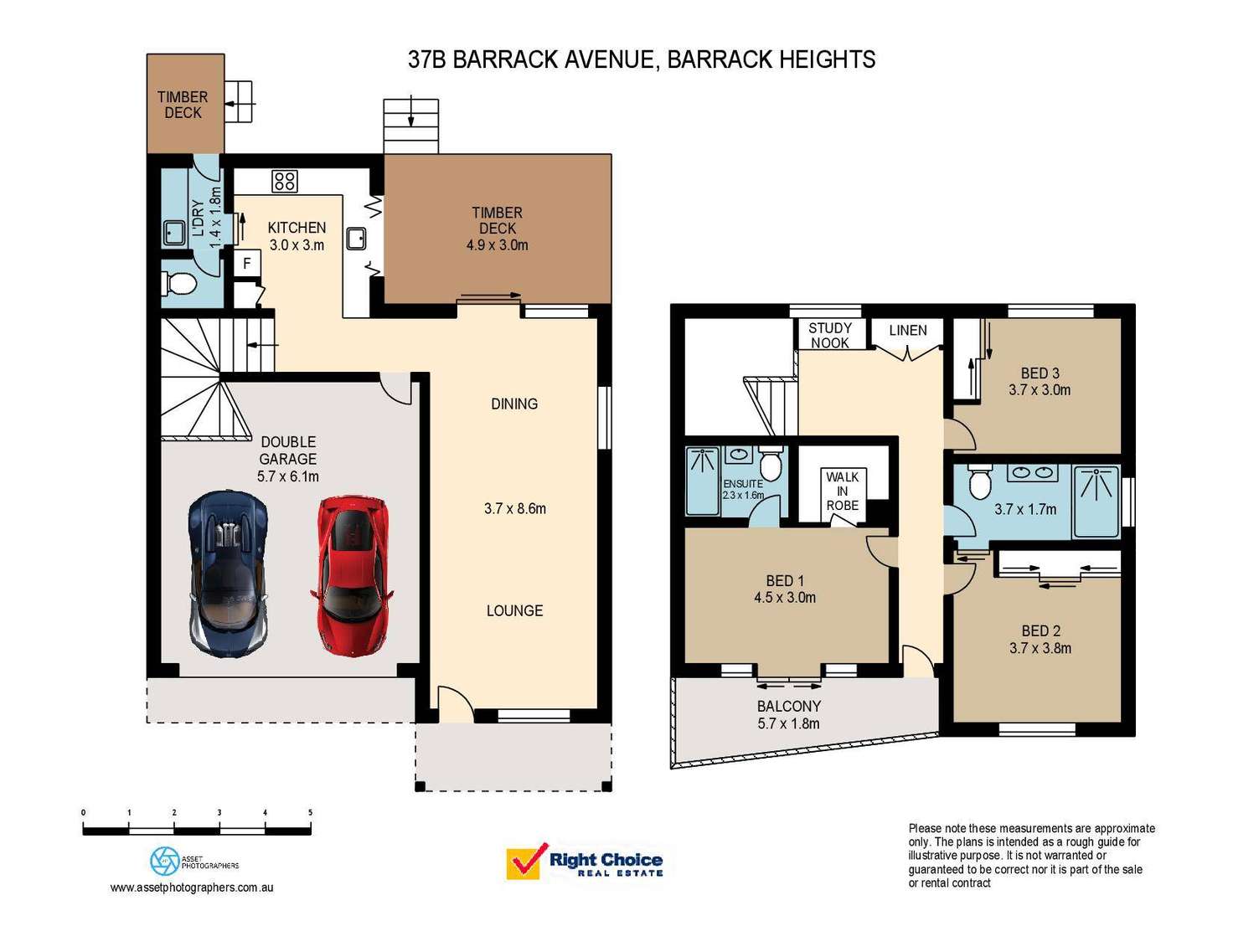 Floorplan of Homely semiDetached listing, 37b Barrack Avenue, Barrack Heights NSW 2528