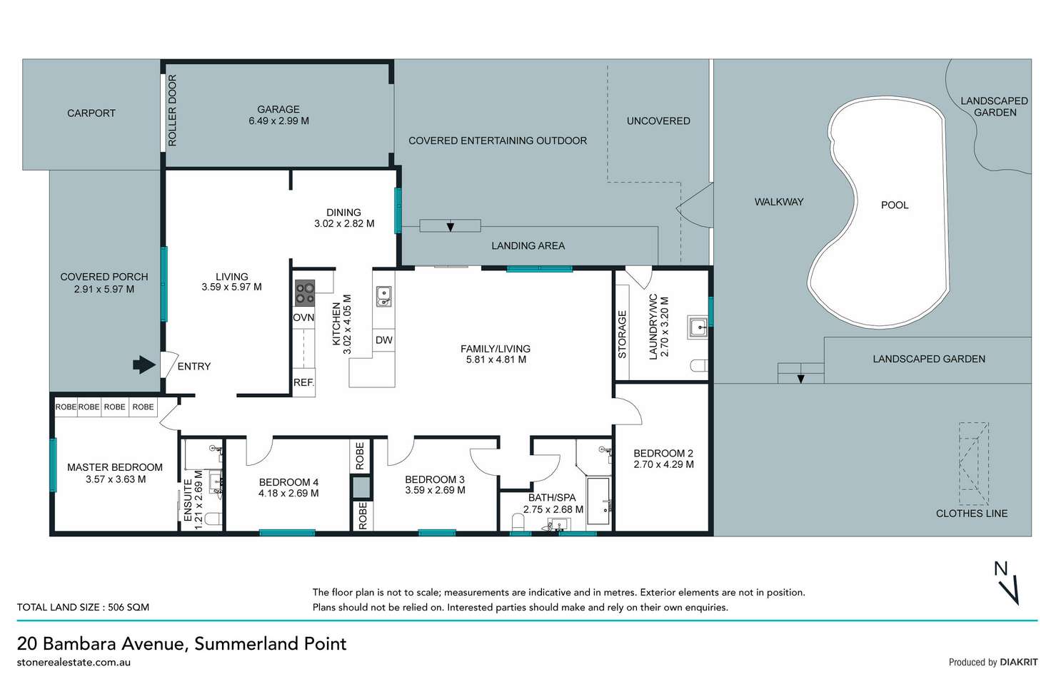 Floorplan of Homely house listing, 20 Bambara Avenue, Summerland Point NSW 2259