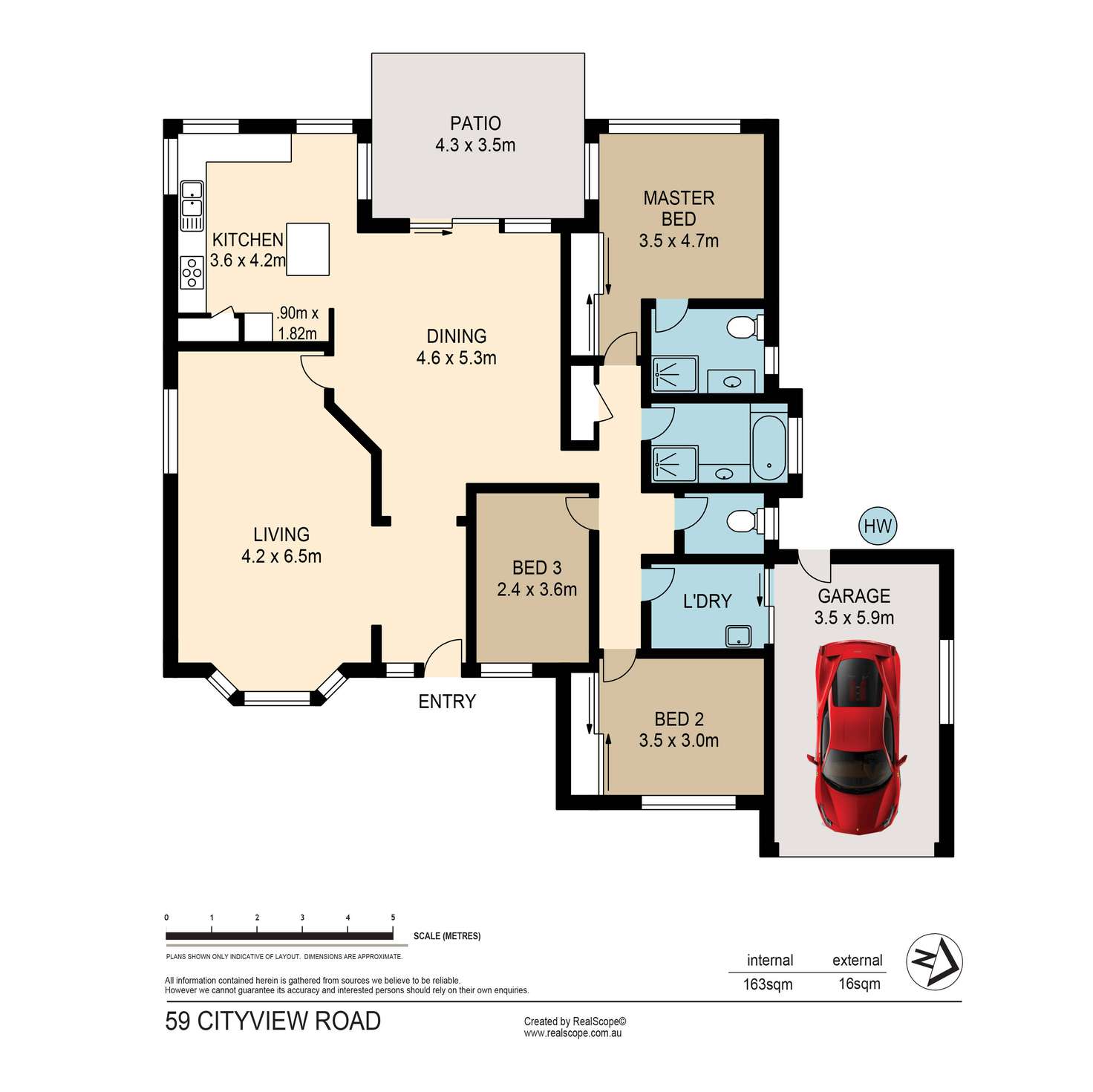 Floorplan of Homely house listing, 59 Cityview Road, Sinnamon Park QLD 4073