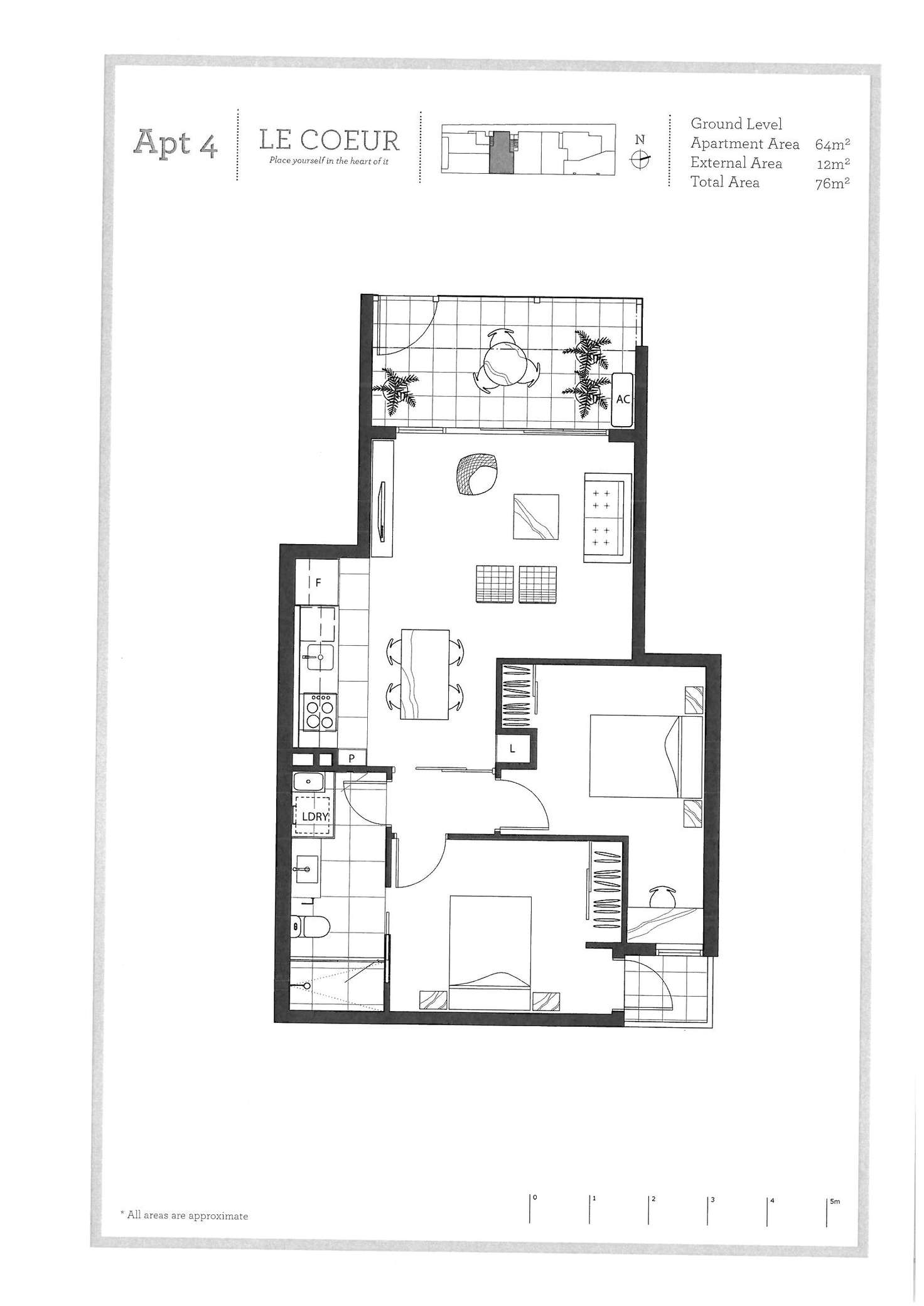 Floorplan of Homely apartment listing, 4/10-12 Llaneast Street, Armadale VIC 3143