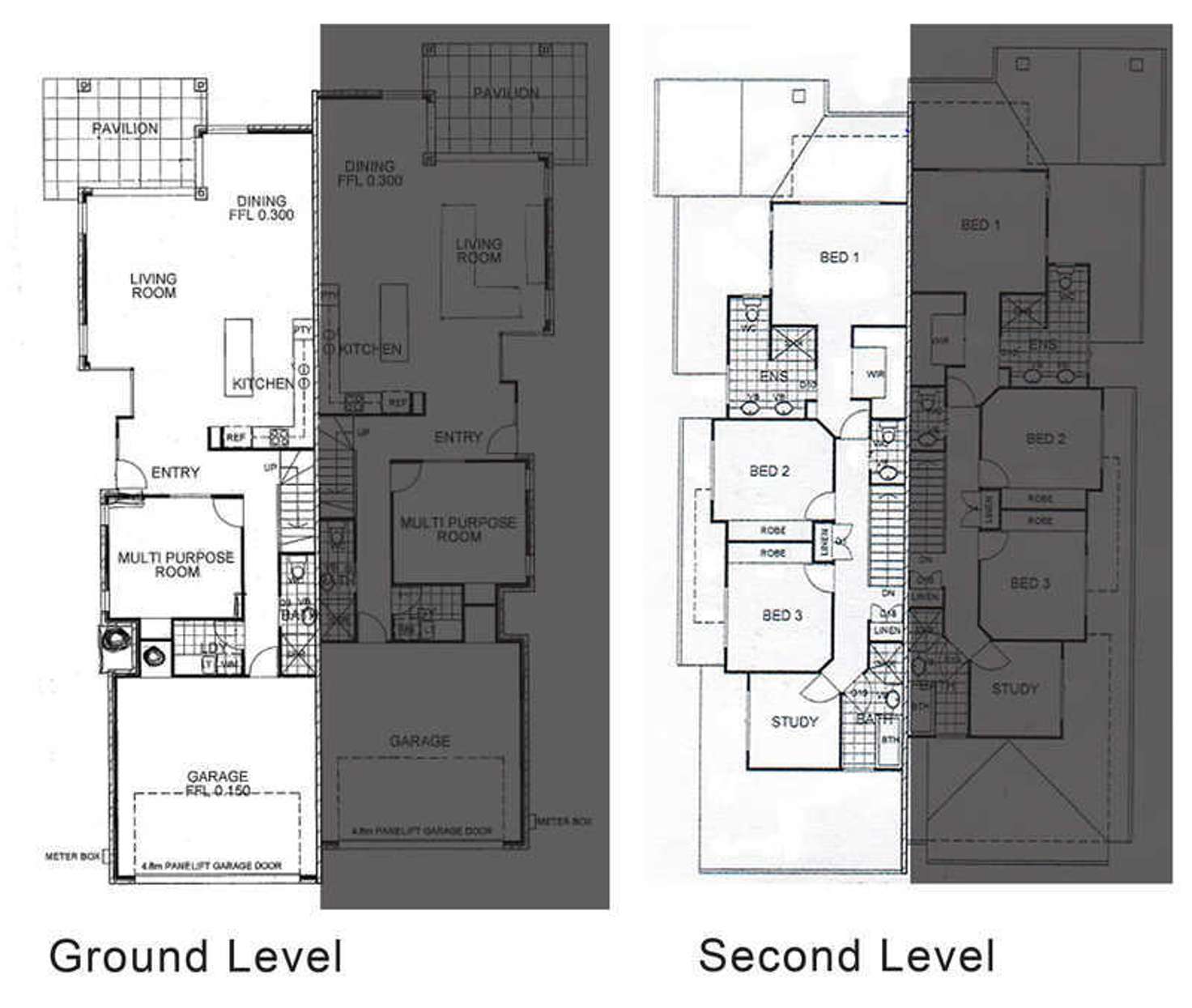 Floorplan of Homely semiDetached listing, 1/3 Coogera Lane, Casuarina NSW 2487