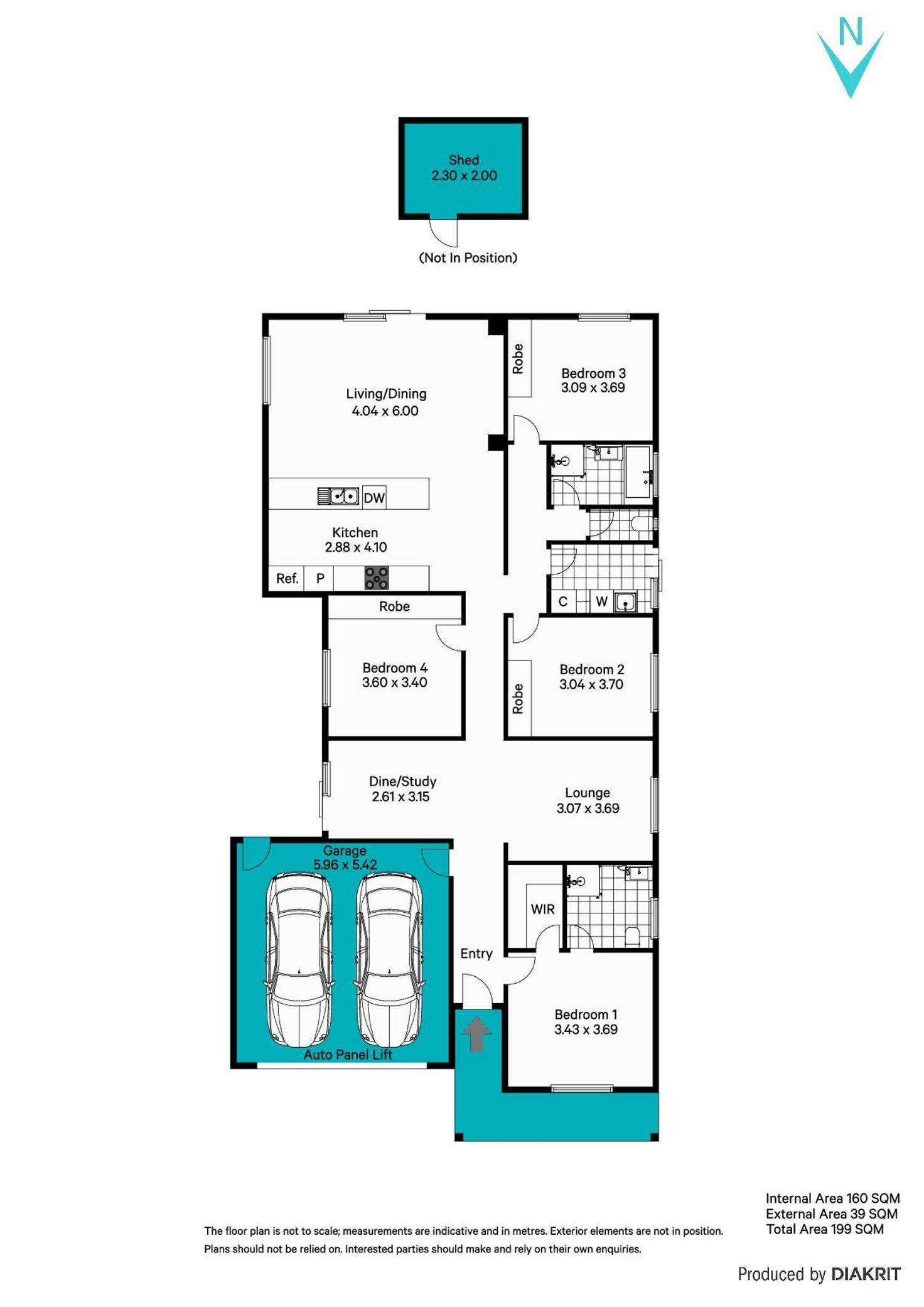 Floorplan of Homely house listing, 6 Beaconsfield Terrace, Ascot Park SA 5043