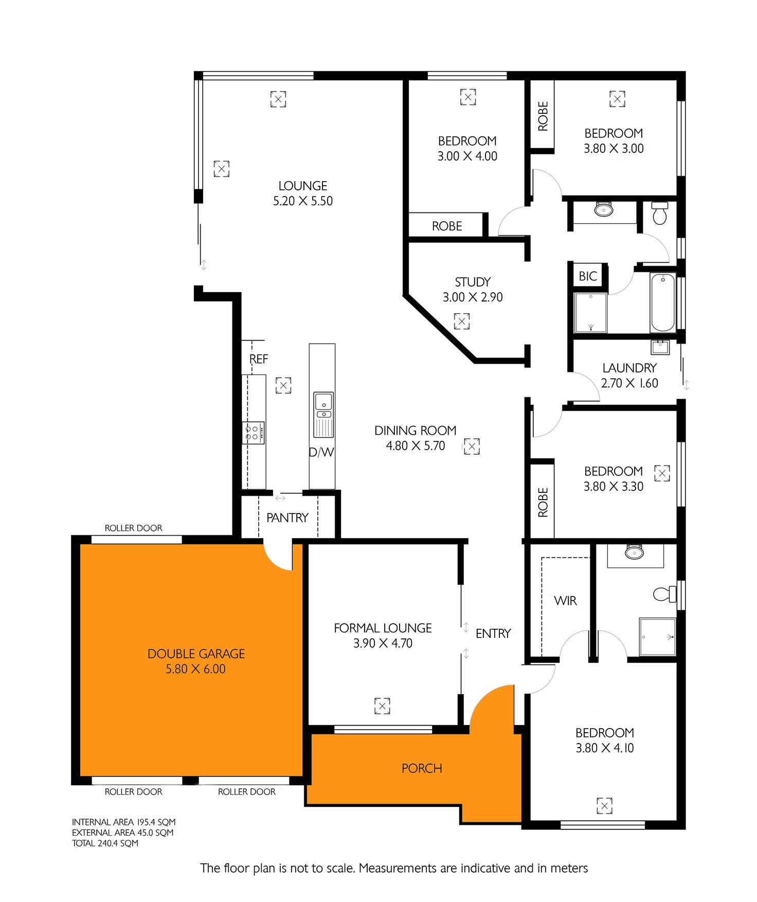 Floorplan of Homely house listing, 154 Rowley Road, Aldinga Beach SA 5173