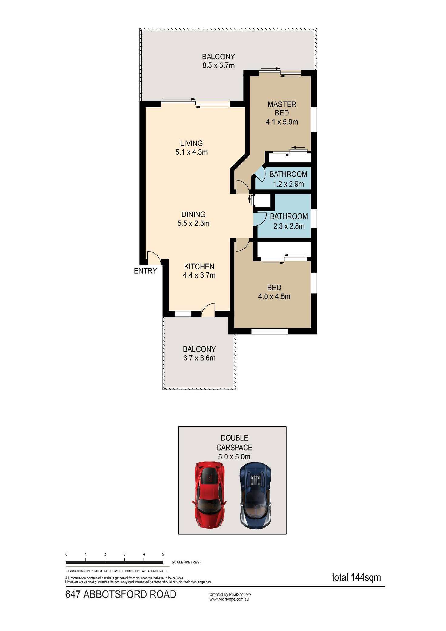 Floorplan of Homely apartment listing, 6/47 Abbotsford Road, Bowen Hills QLD 4006