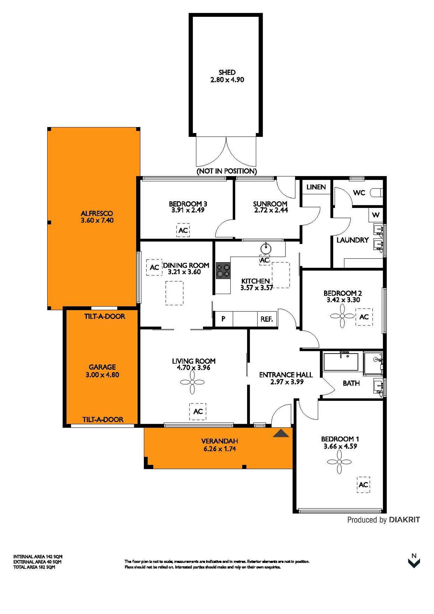 Floorplan of Homely house listing, 95A Fisher Street, Fullarton SA 5063
