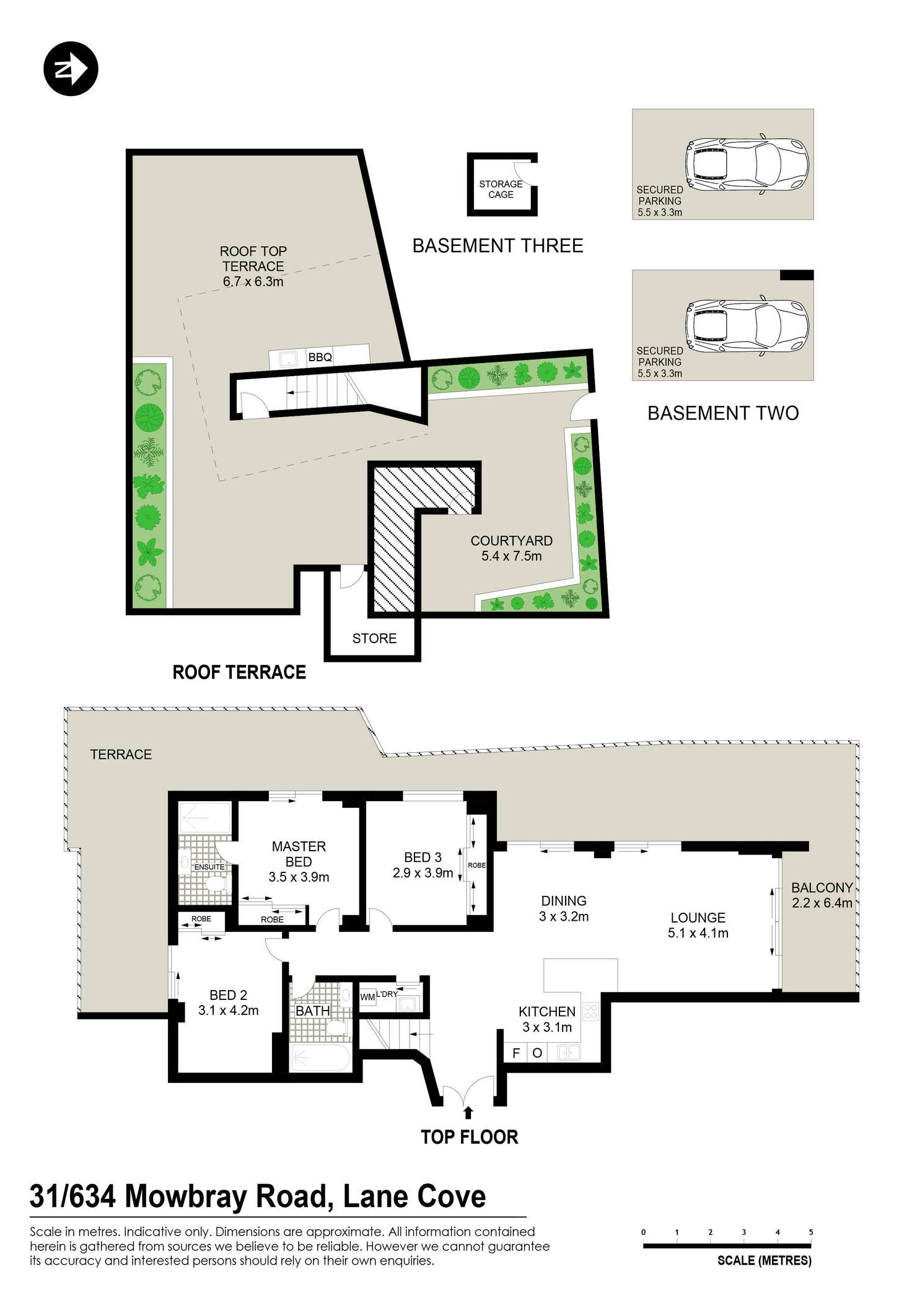 Floorplan of Homely apartment listing, 31/634 Mowbray Road, Lane Cove NSW 2066
