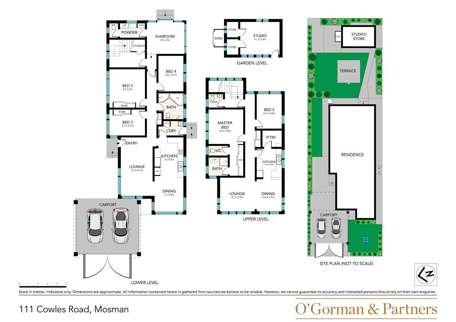 Floorplan of Homely house listing, 111 Cowles Road, Mosman NSW 2088