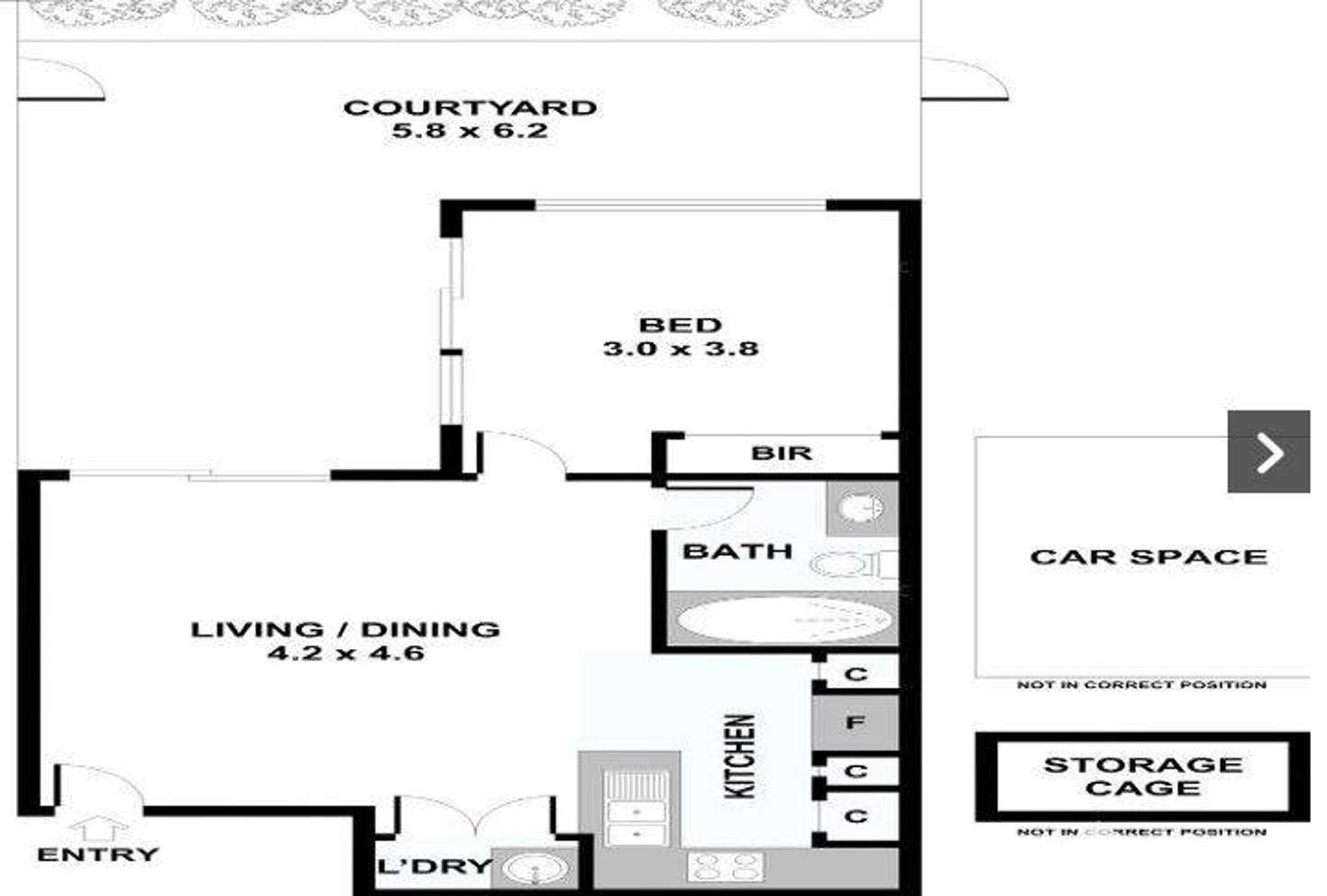 Floorplan of Homely apartment listing, 9/12-16 Shackel Avenue, Brookvale NSW 2100