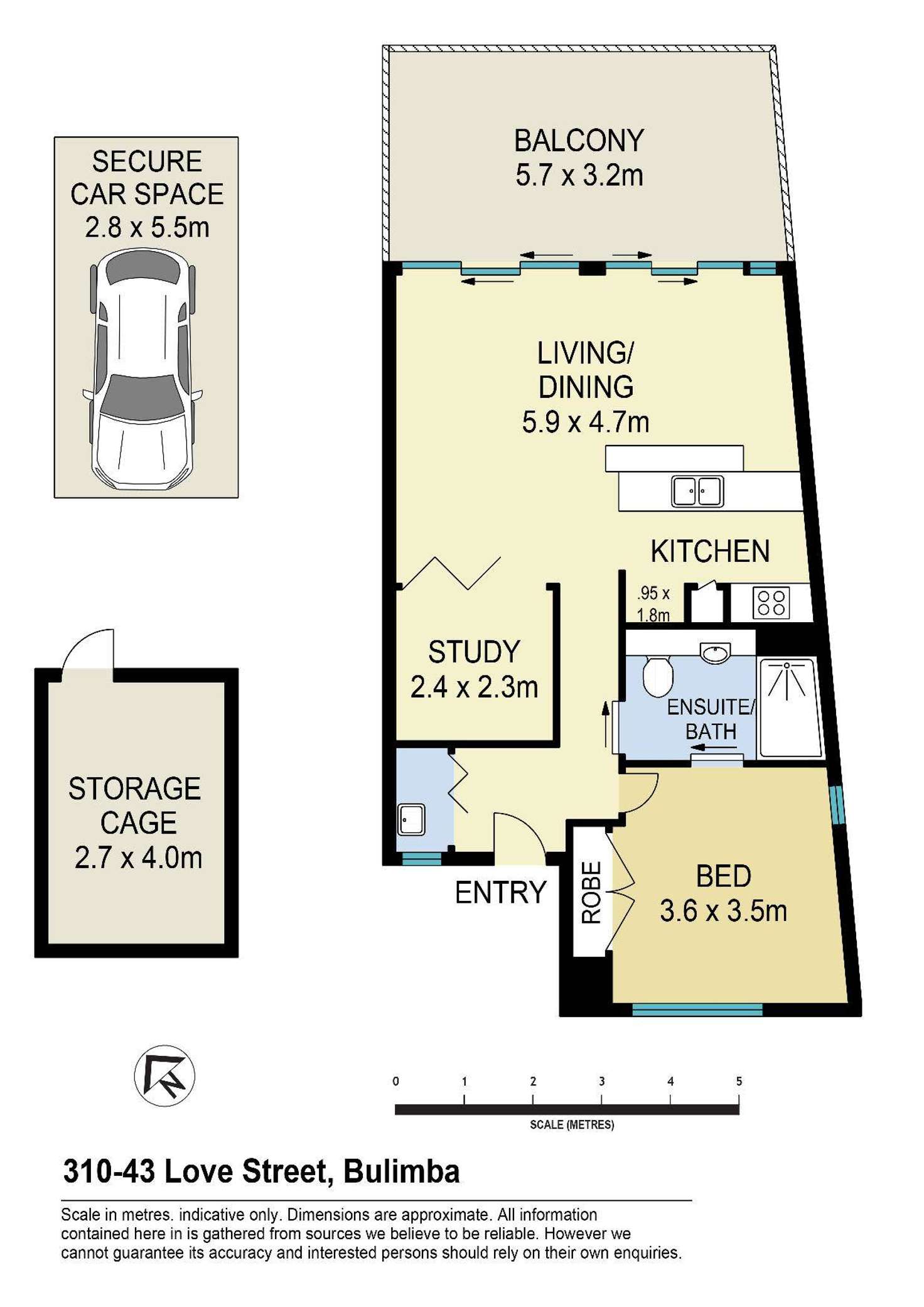 Floorplan of Homely unit listing, 90/16 Hetherington Street, Bulimba QLD 4171