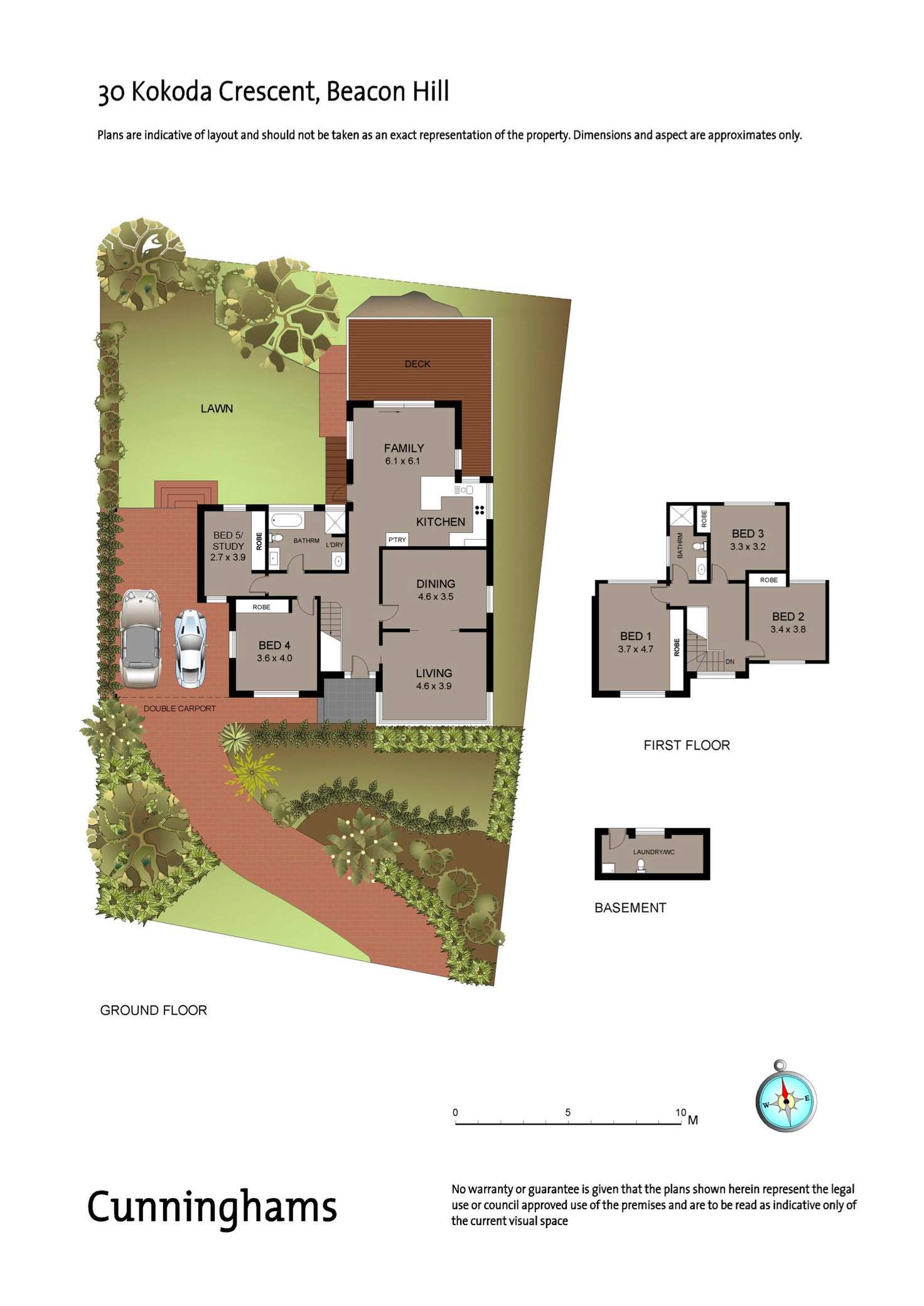 Floorplan of Homely house listing, 30 Kokoda Crescent, Beacon Hill NSW 2100