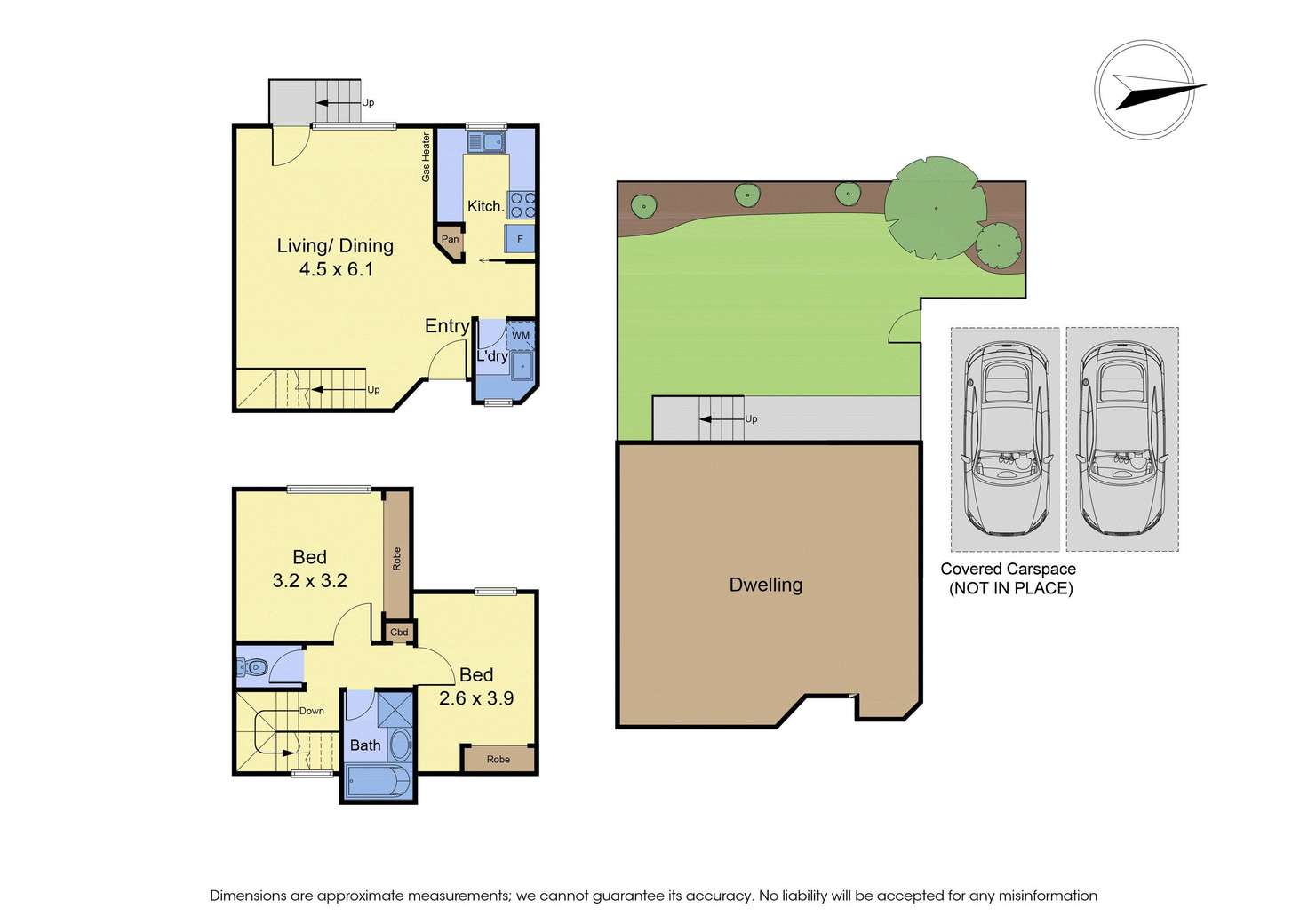 Floorplan of Homely unit listing, 3/6 Howard Street, Box Hill VIC 3128