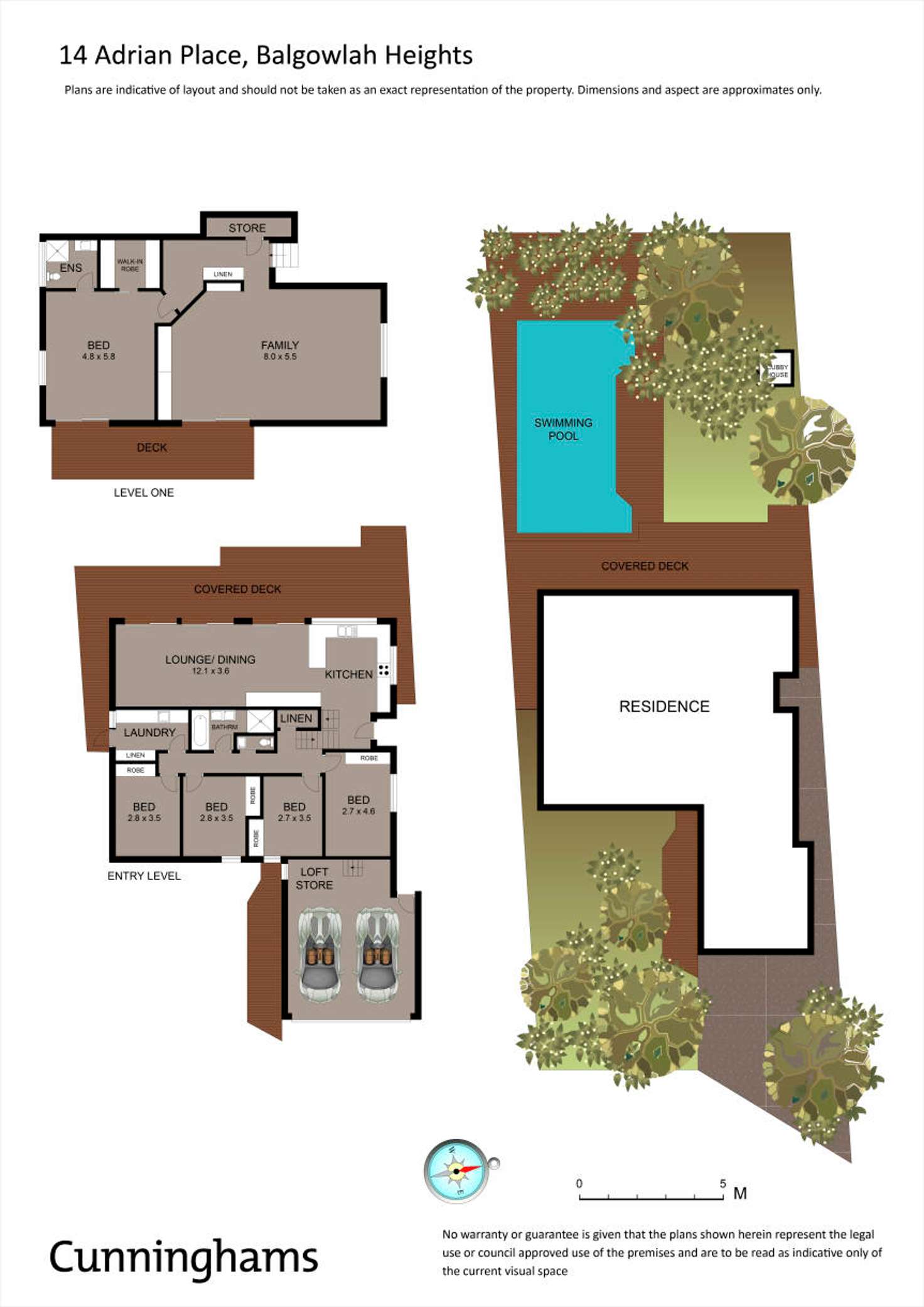 Floorplan of Homely house listing, 14 Adrian Place, Balgowlah Heights NSW 2093