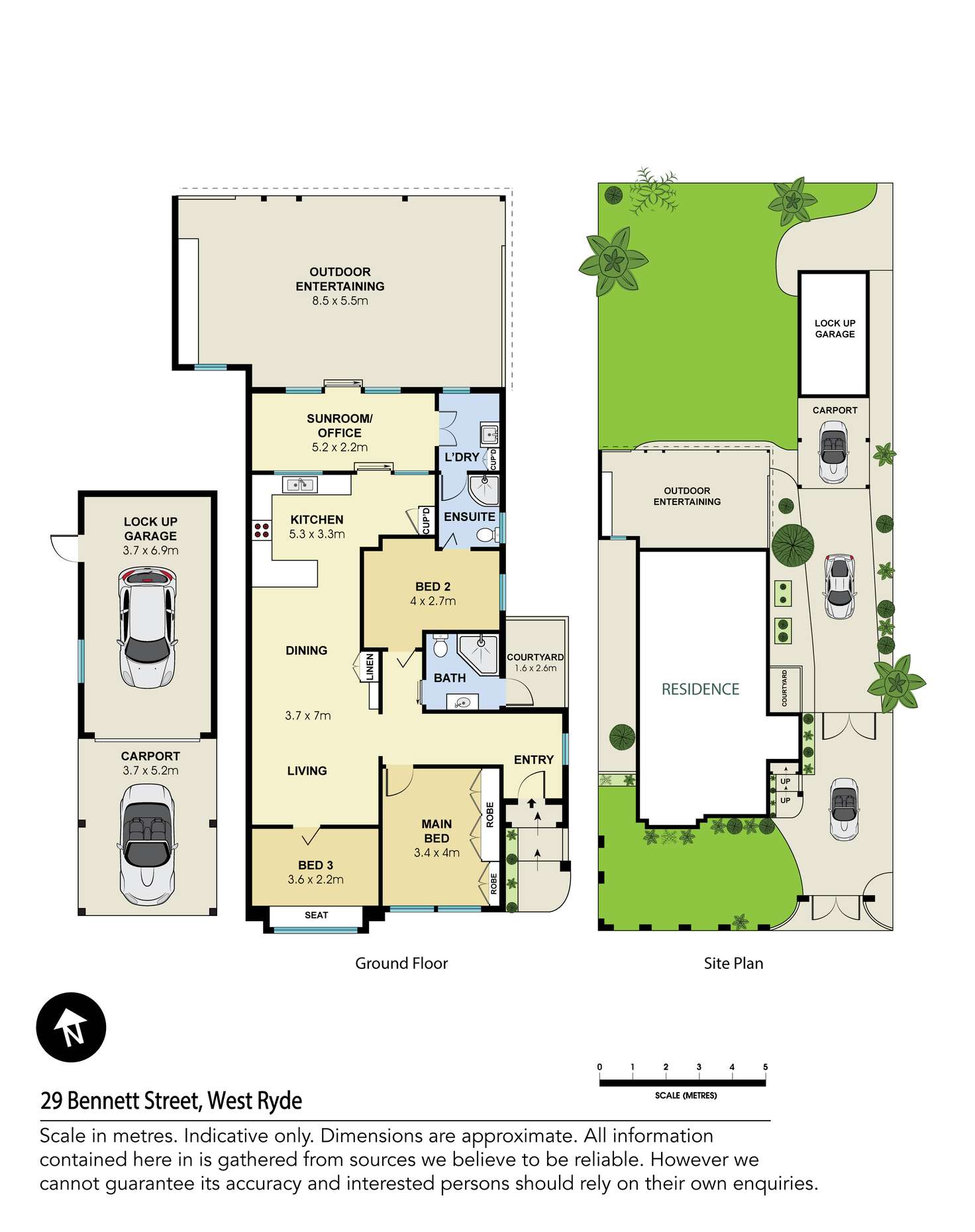 Floorplan of Homely house listing, 29 Bennett Street, West Ryde NSW 2114