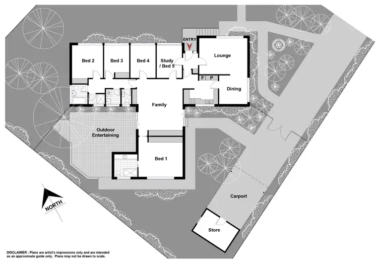 Floorplan of Homely house listing, 2 Mccay Place, Pearce ACT 2607