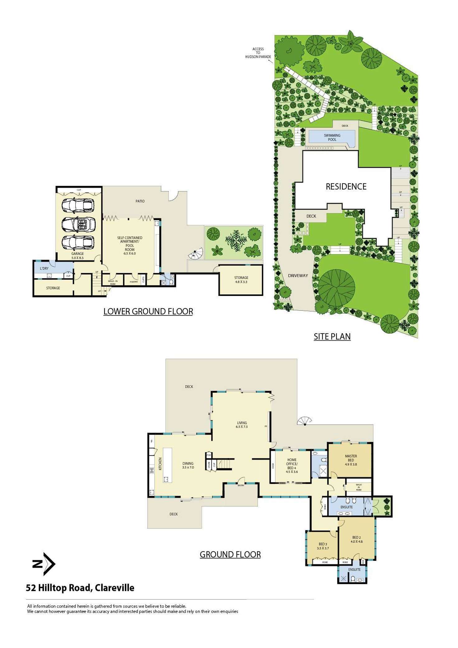 Floorplan of Homely house listing, 52 Hilltop Road, Clareville NSW 2107