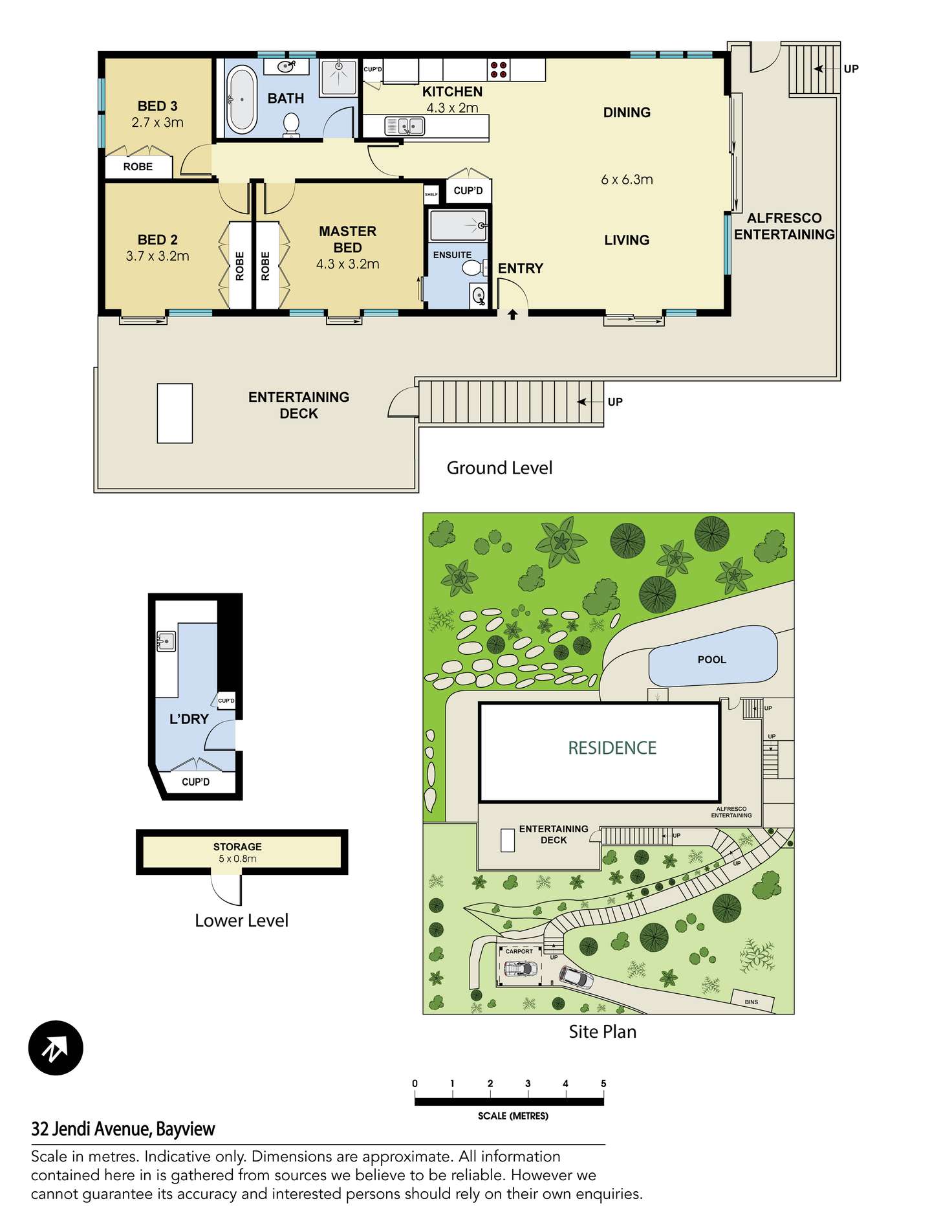 Floorplan of Homely house listing, 32 Jendi Avenue, Bayview NSW 2104