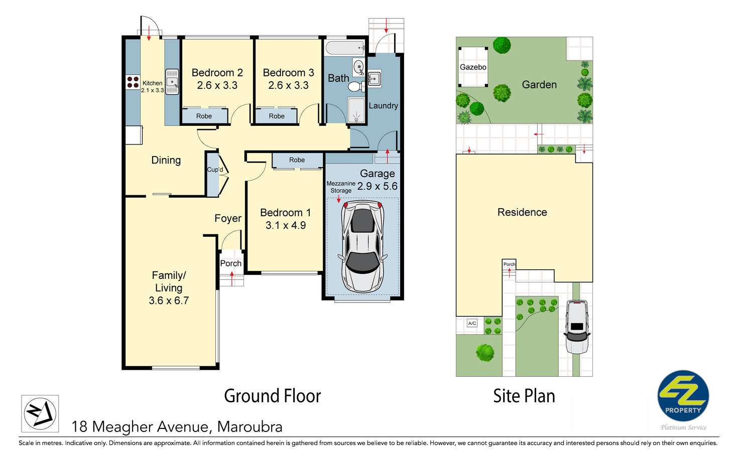 Floorplan of Homely house listing, 18 Meagher Avenue, Maroubra NSW 2035