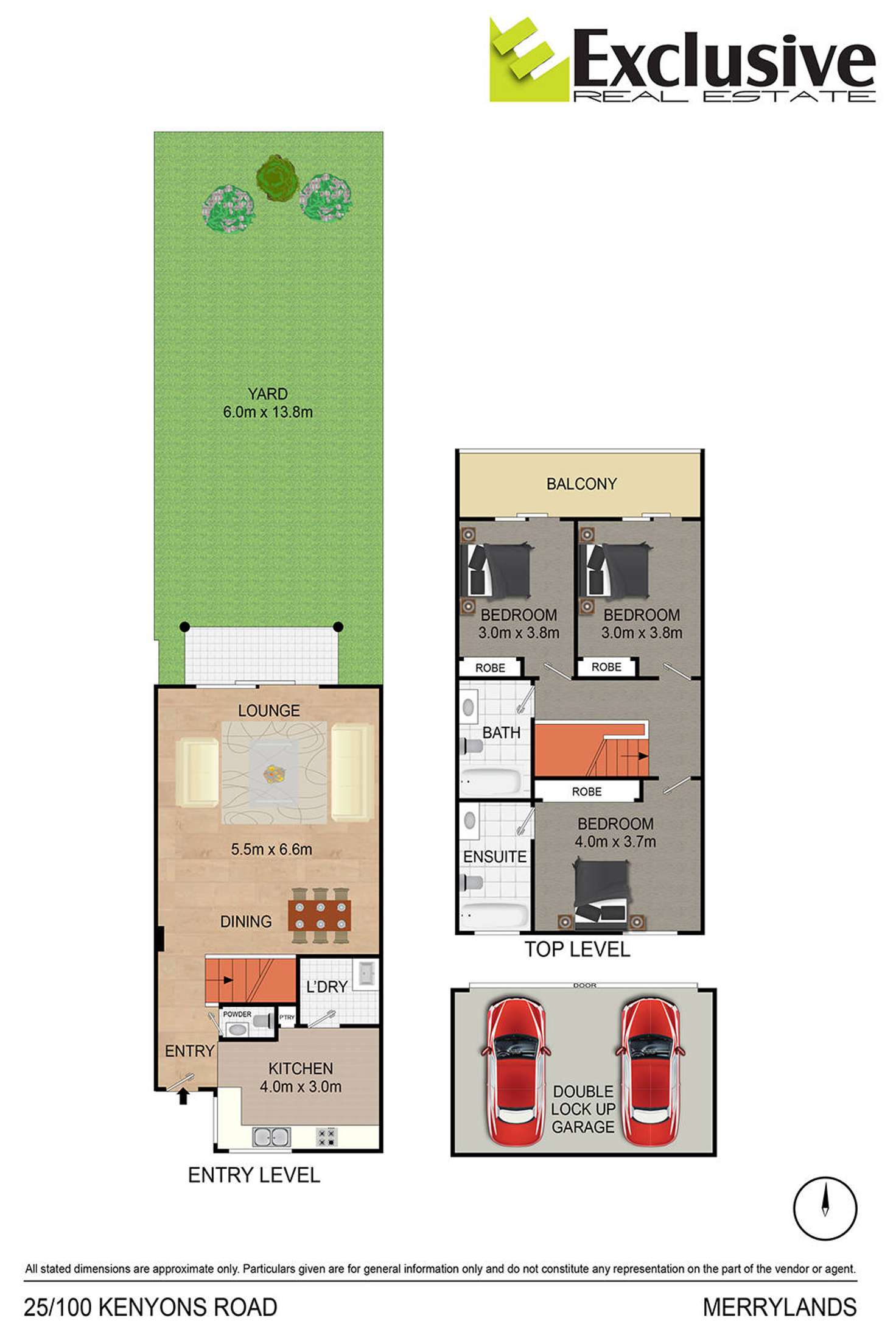 Floorplan of Homely townhouse listing, 25/100 Kenyons Road, Merrylands NSW 2160