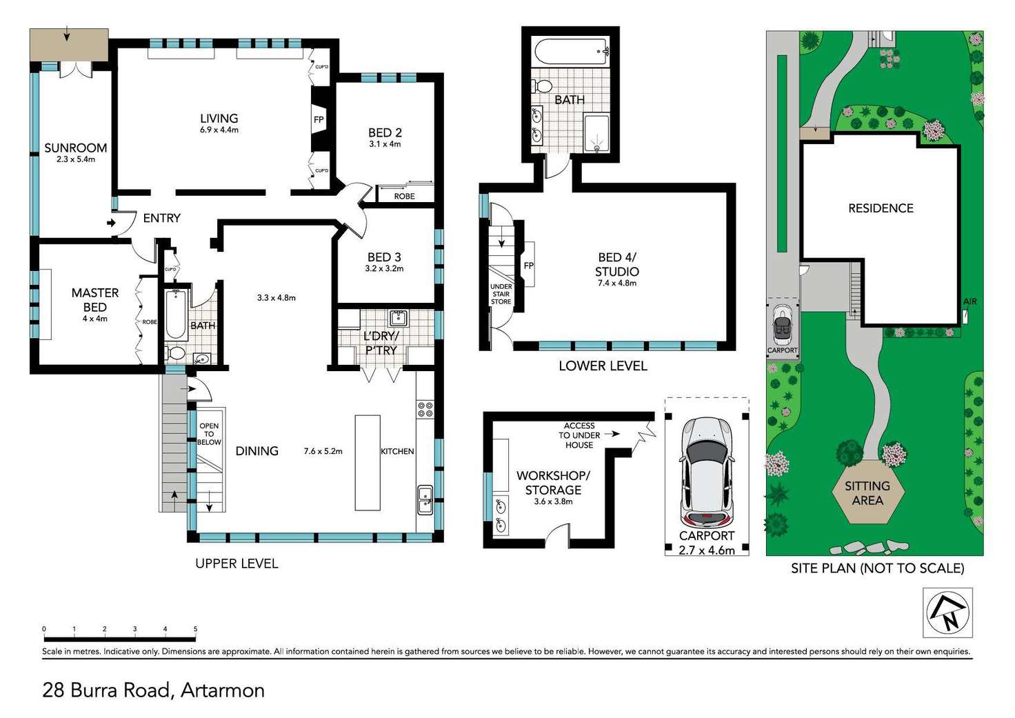 Floorplan of Homely house listing, 28 Burra Road, Artarmon NSW 2064