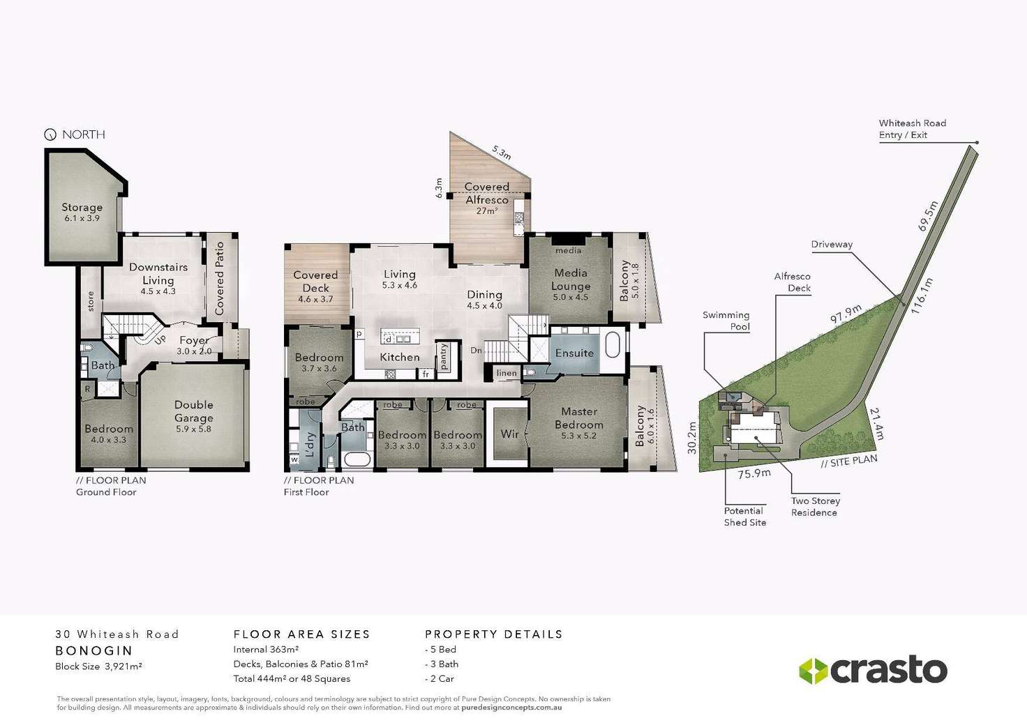 Floorplan of Homely house listing, 30 Whiteash Road, Bonogin QLD 4213