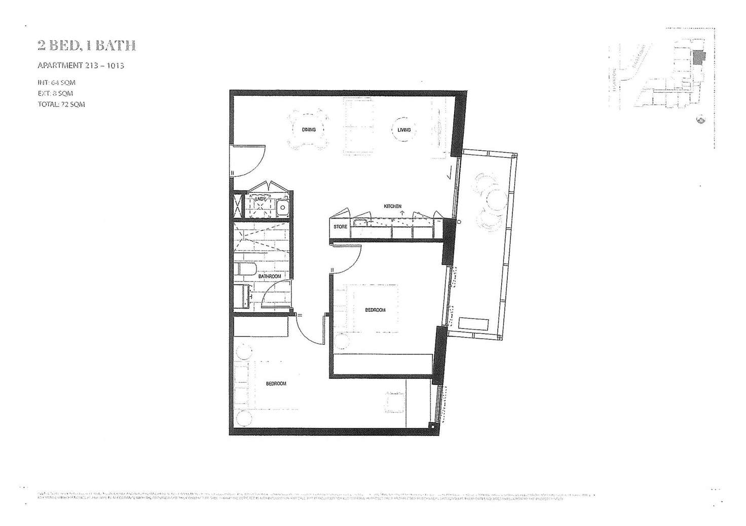 Floorplan of Homely apartment listing, 1012/5 Elgar Court, Doncaster VIC 3108