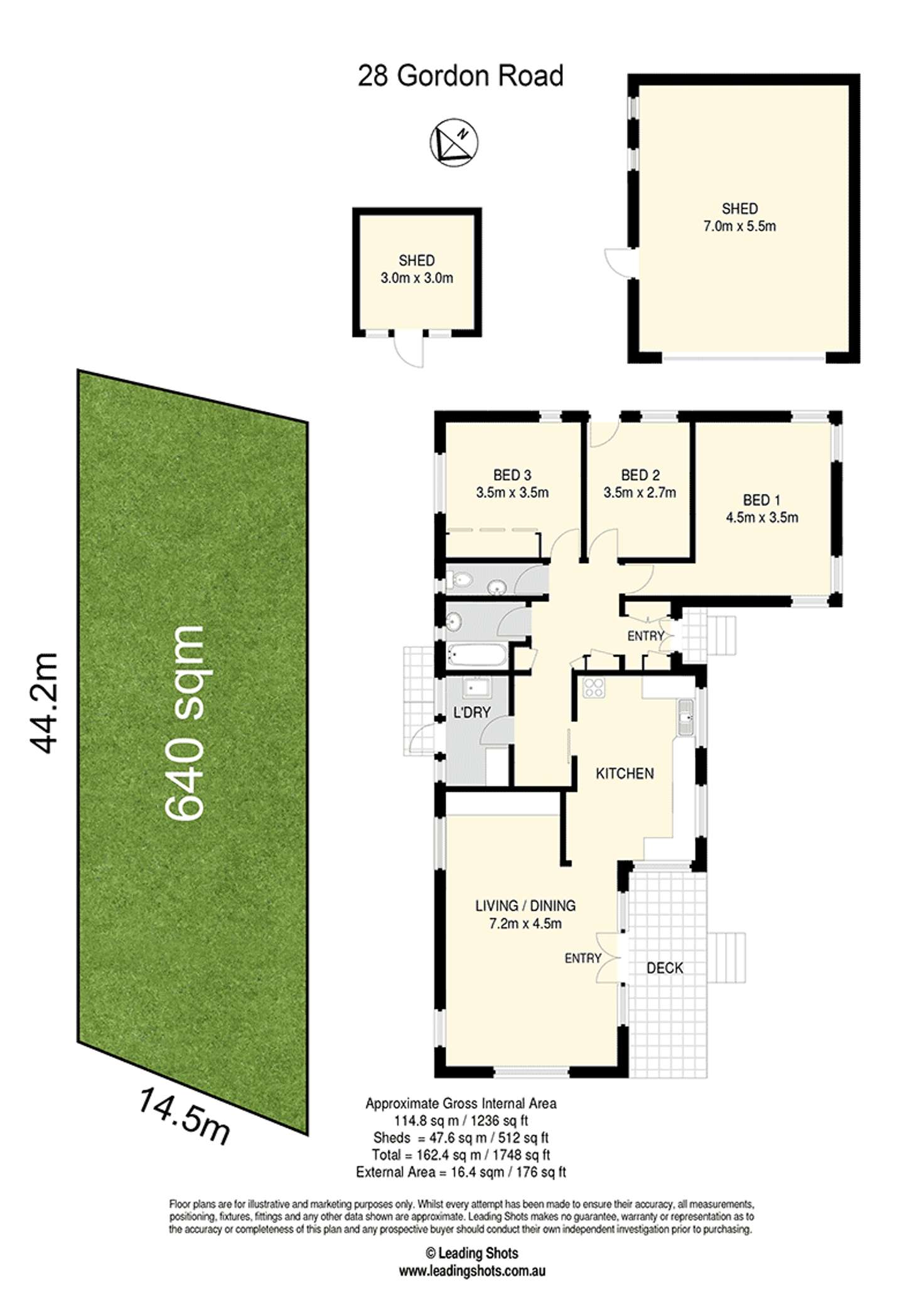 Floorplan of Homely house listing, 28 Gordon Road, Bardon QLD 4065