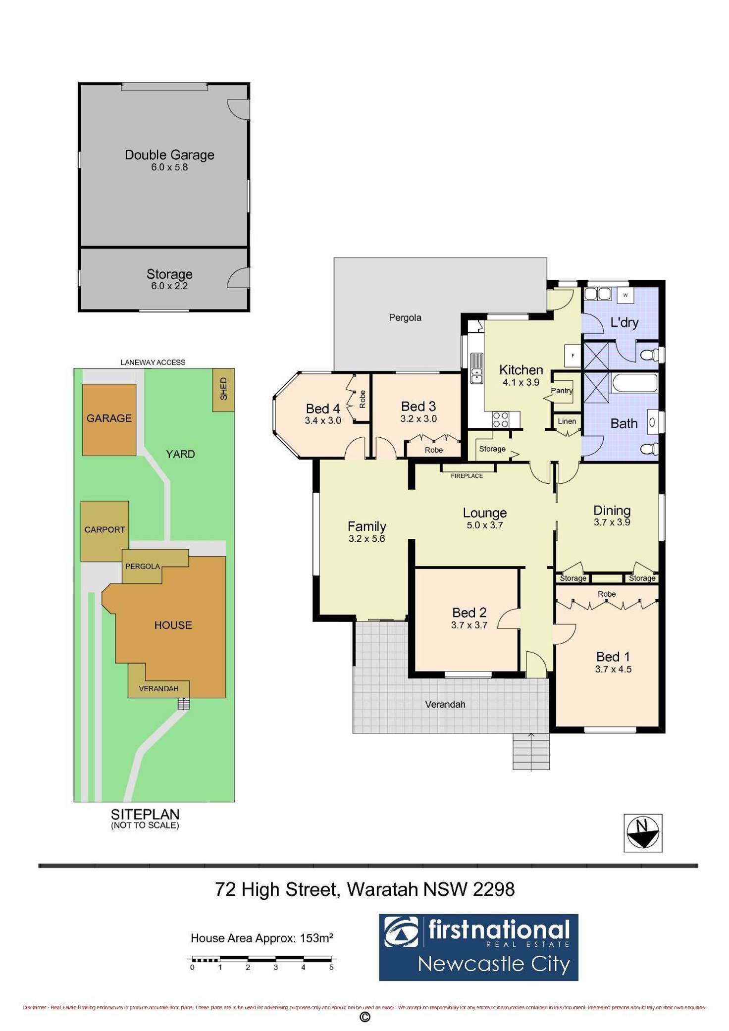 Floorplan of Homely house listing, 72 High Street, Waratah NSW 2298