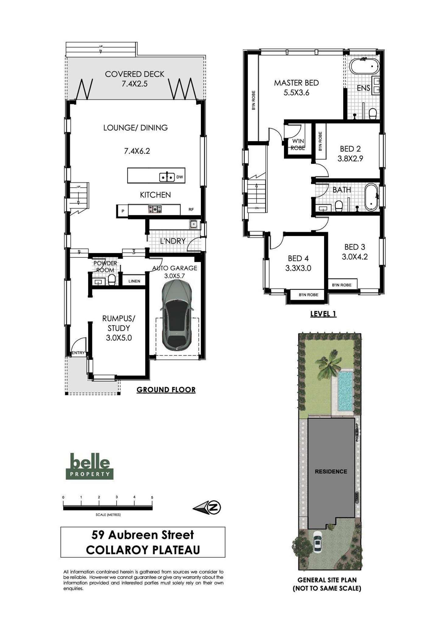Floorplan of Homely house listing, 59 Aubreen Street, Collaroy Plateau NSW 2097