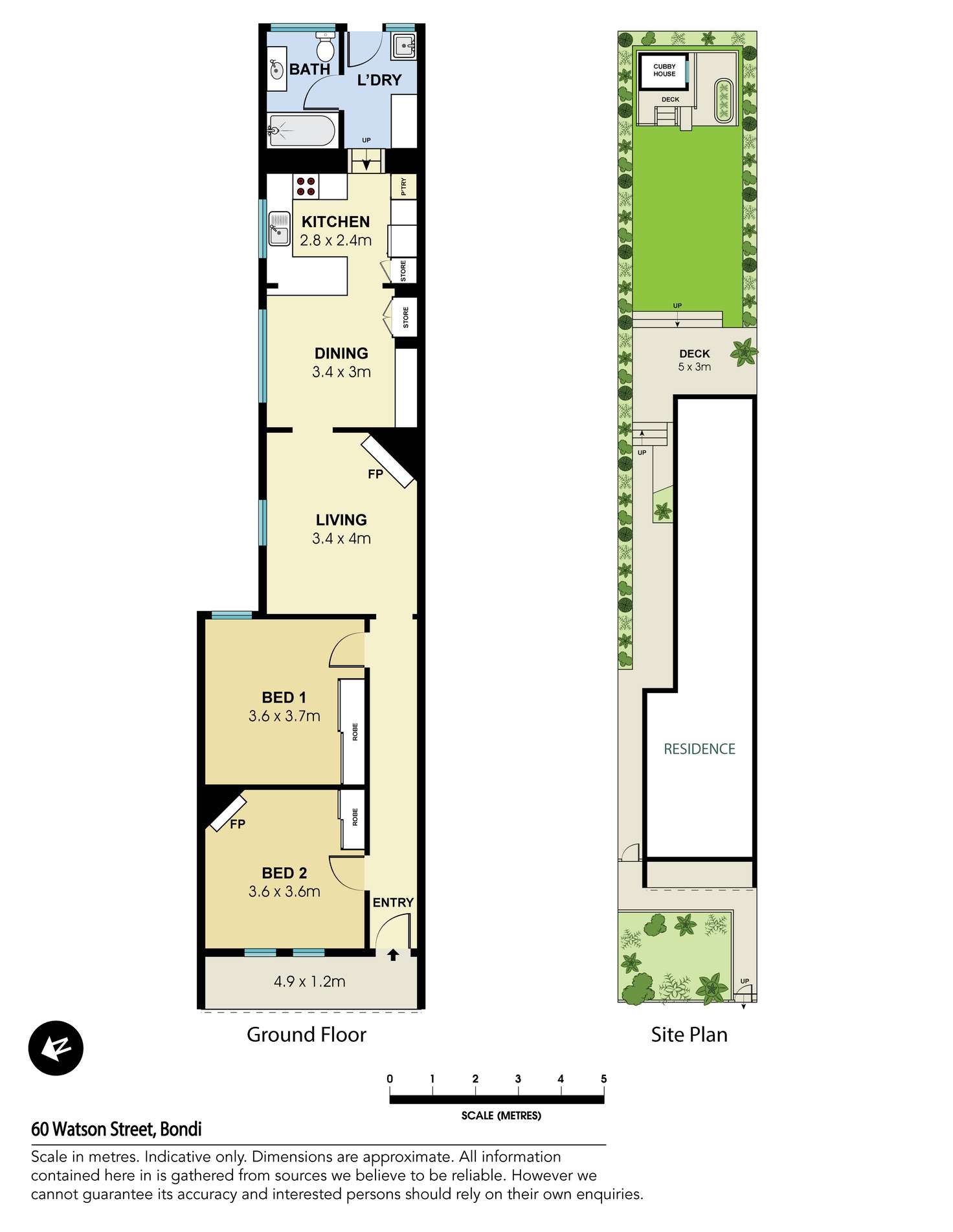 Floorplan of Homely house listing, 60 Watson Street, Bondi NSW 2026