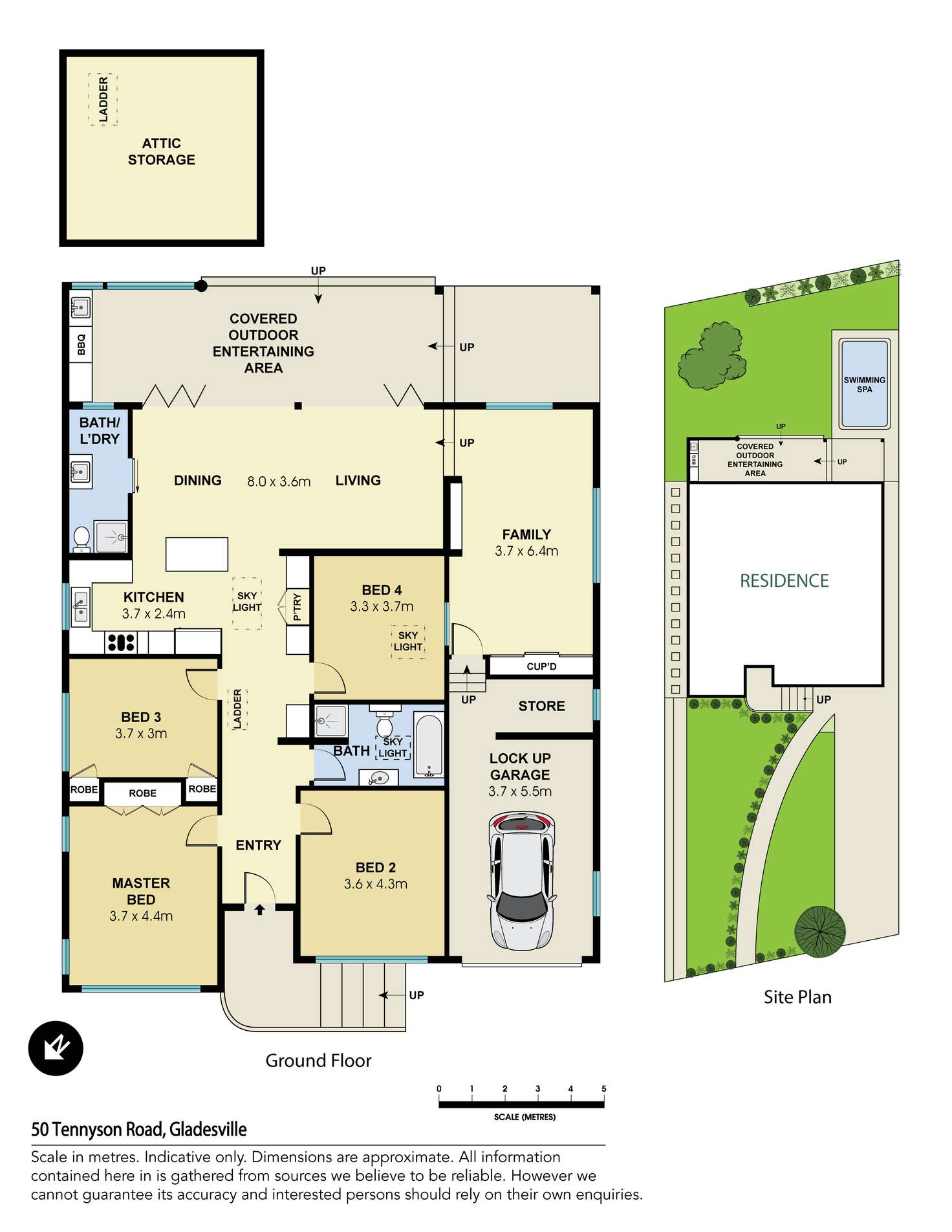 Floorplan of Homely house listing, 50 Tennyson Road, Gladesville NSW 2111