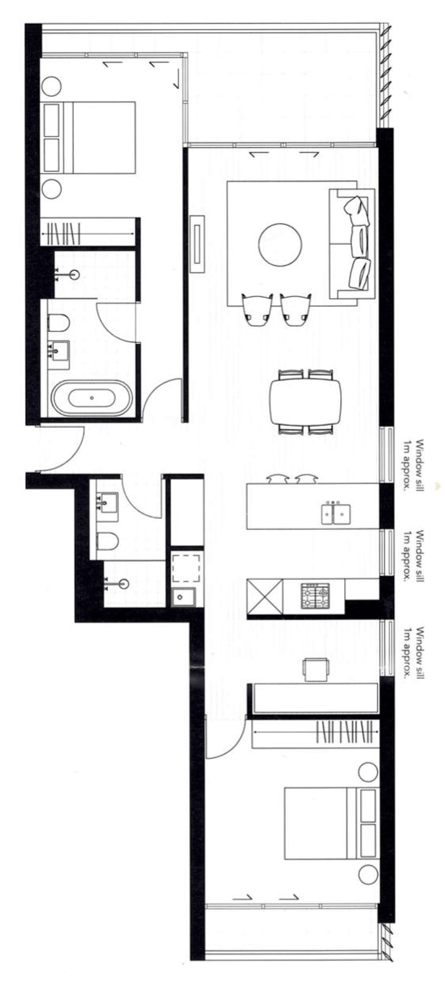 Floorplan of Homely apartment listing, 101/108 Elliott Street, Balmain NSW 2041