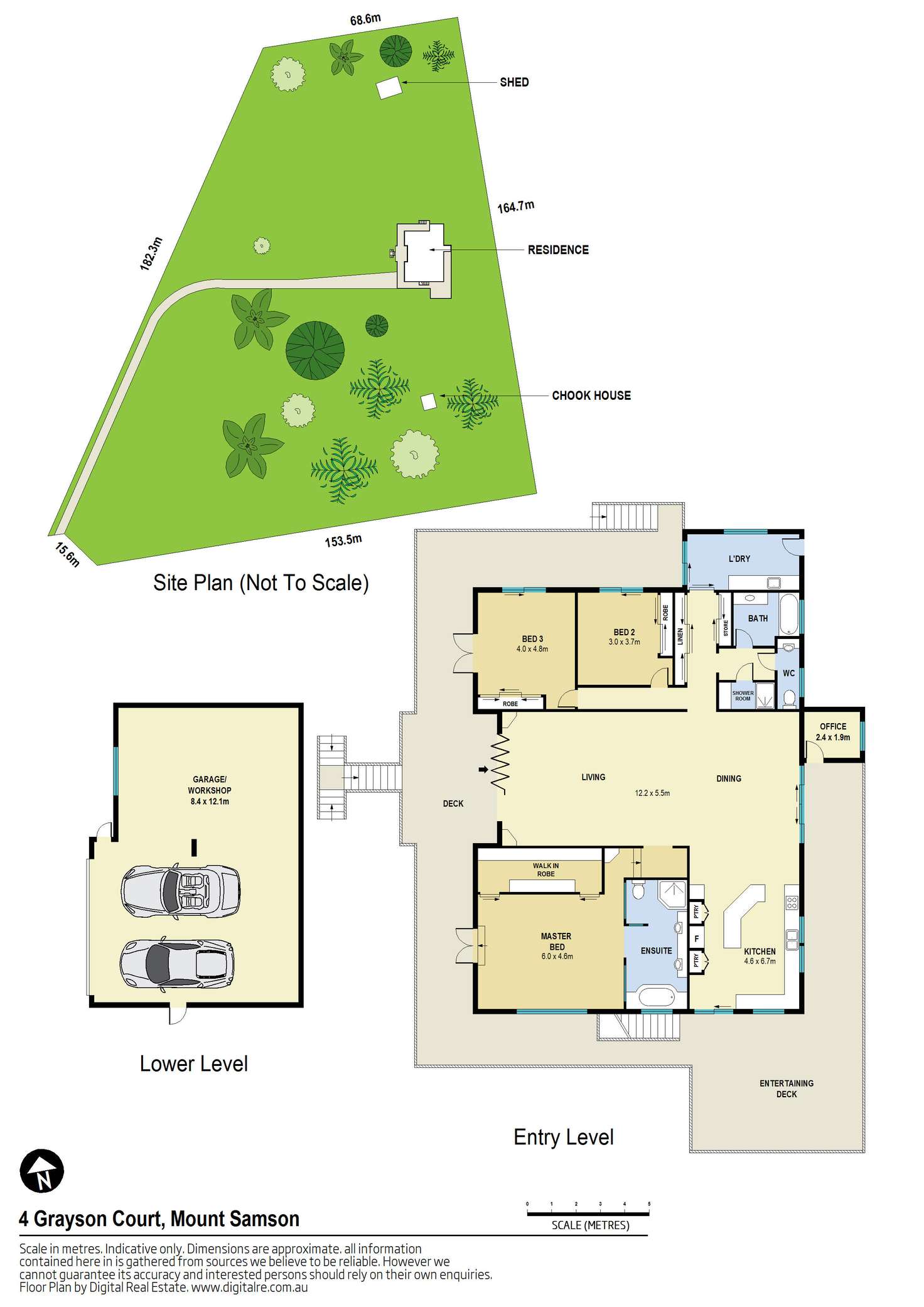 Floorplan of Homely house listing, 4 Grayson Court, Mount Samson QLD 4520