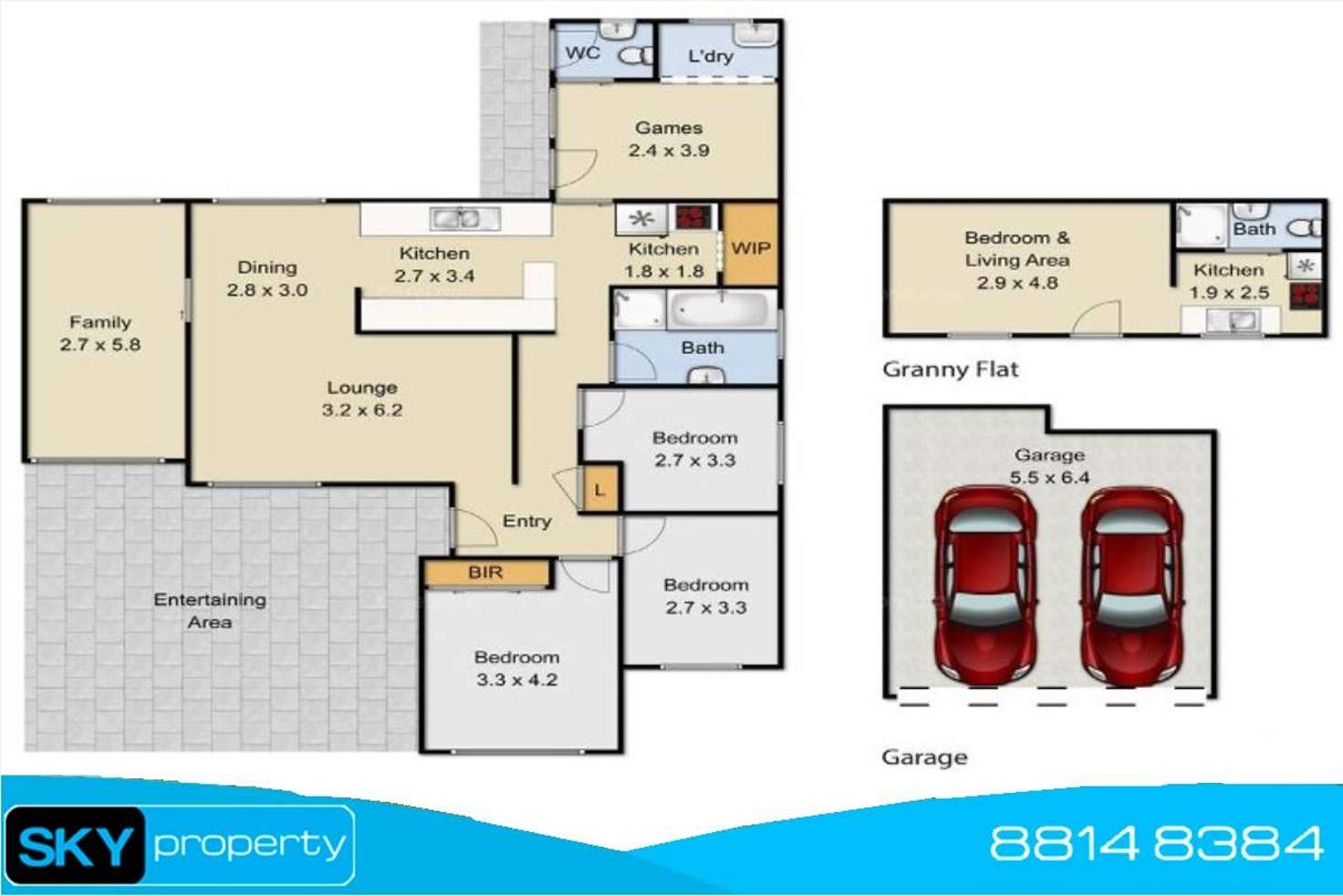 Floorplan of Homely house listing, 20 Burke Street, Blacktown NSW 2148