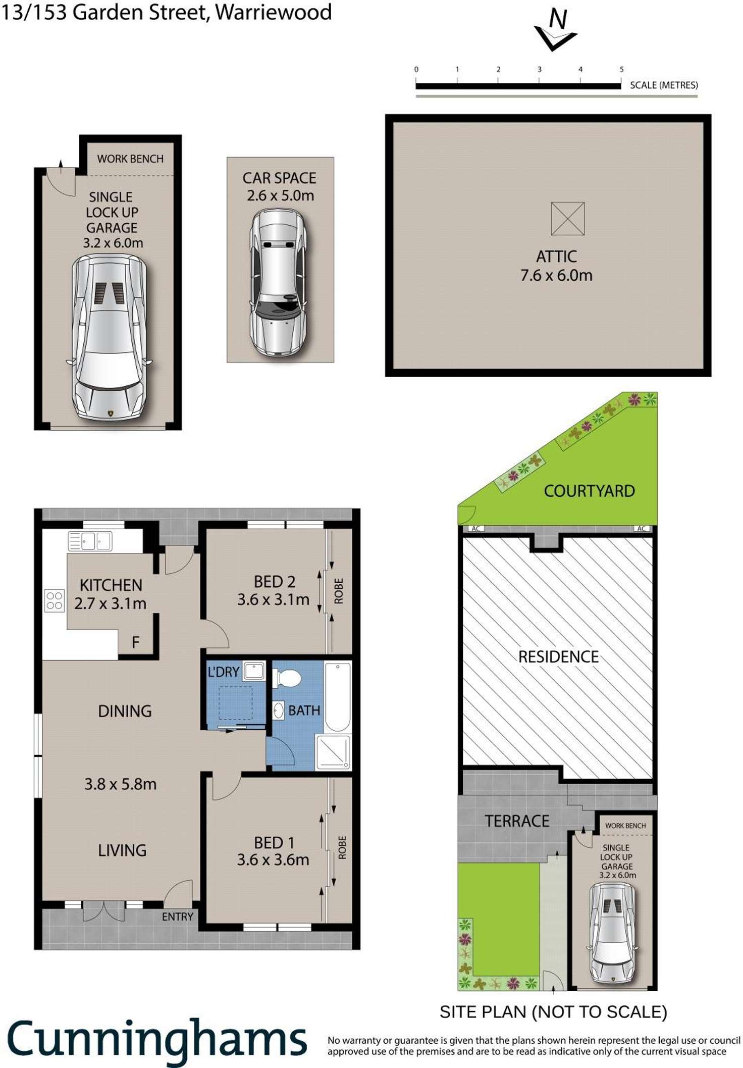 Floorplan of Homely townhouse listing, 13/153 Garden Street, Warriewood NSW 2102