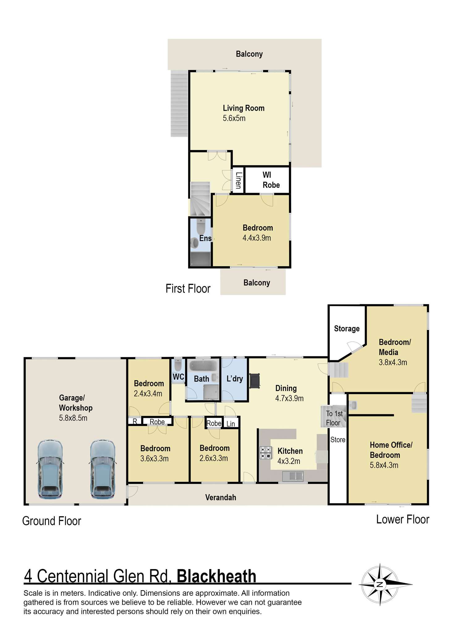 Floorplan of Homely house listing, 4 Centennial Glen Road, Blackheath NSW 2785