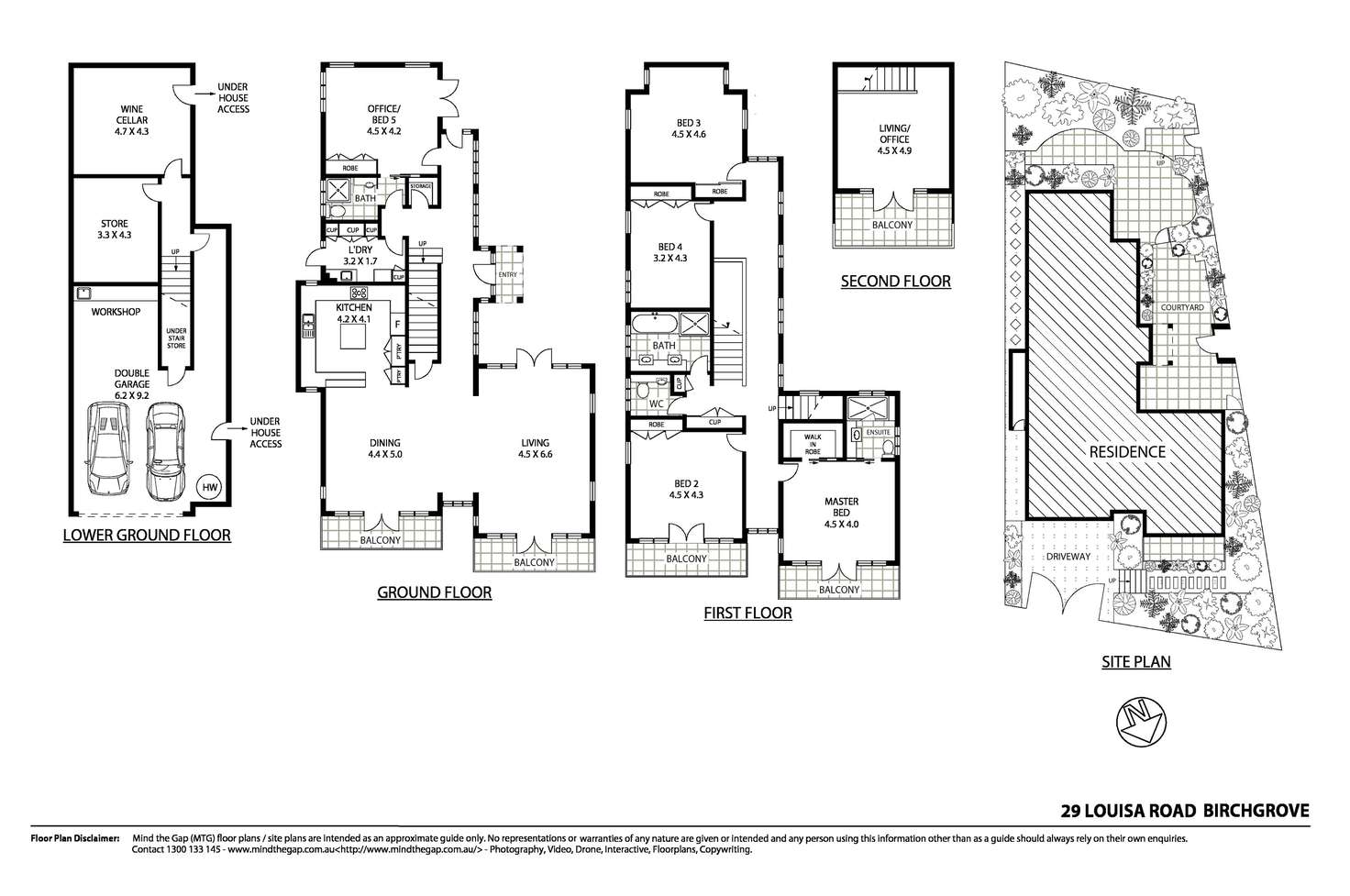 Floorplan of Homely house listing, 29 Louisa Road, Birchgrove NSW 2041