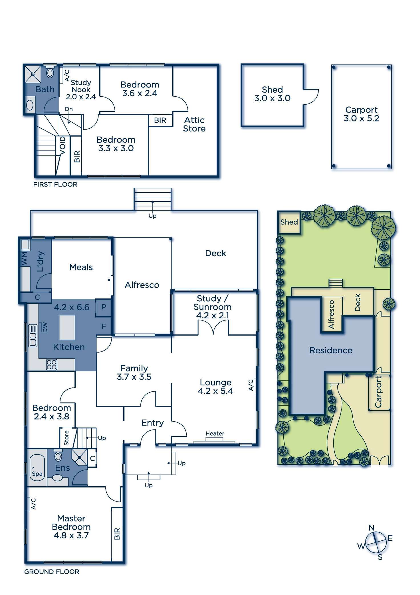 Floorplan of Homely house listing, 57 Gordon Street, Balwyn VIC 3103