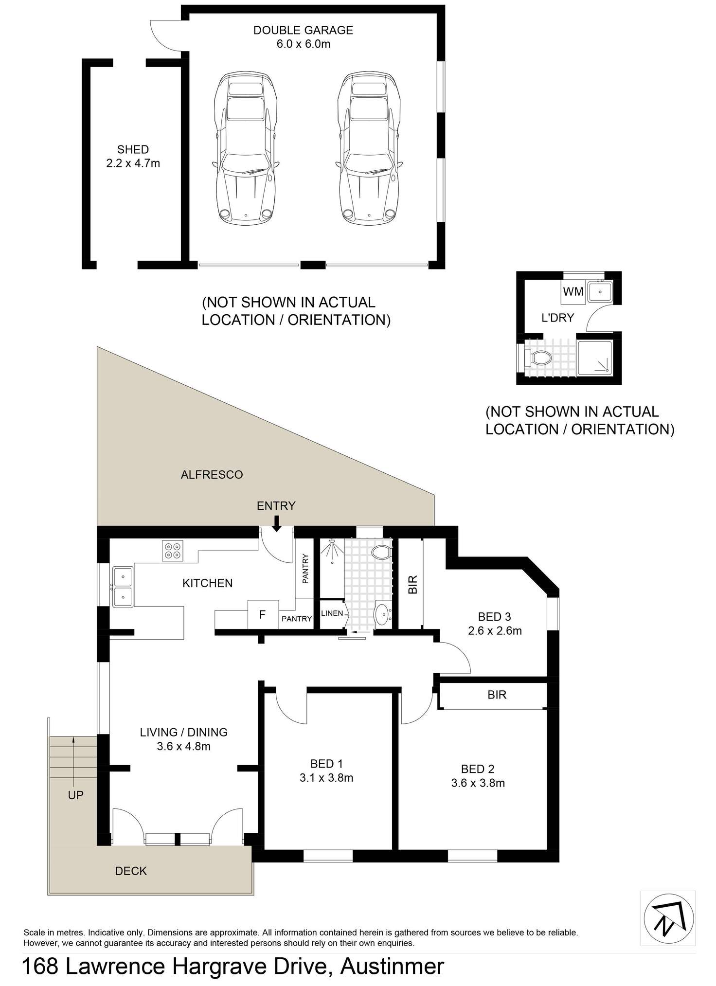 Floorplan of Homely house listing, 168 Lawrence Hargrave Drive, Austinmer NSW 2515