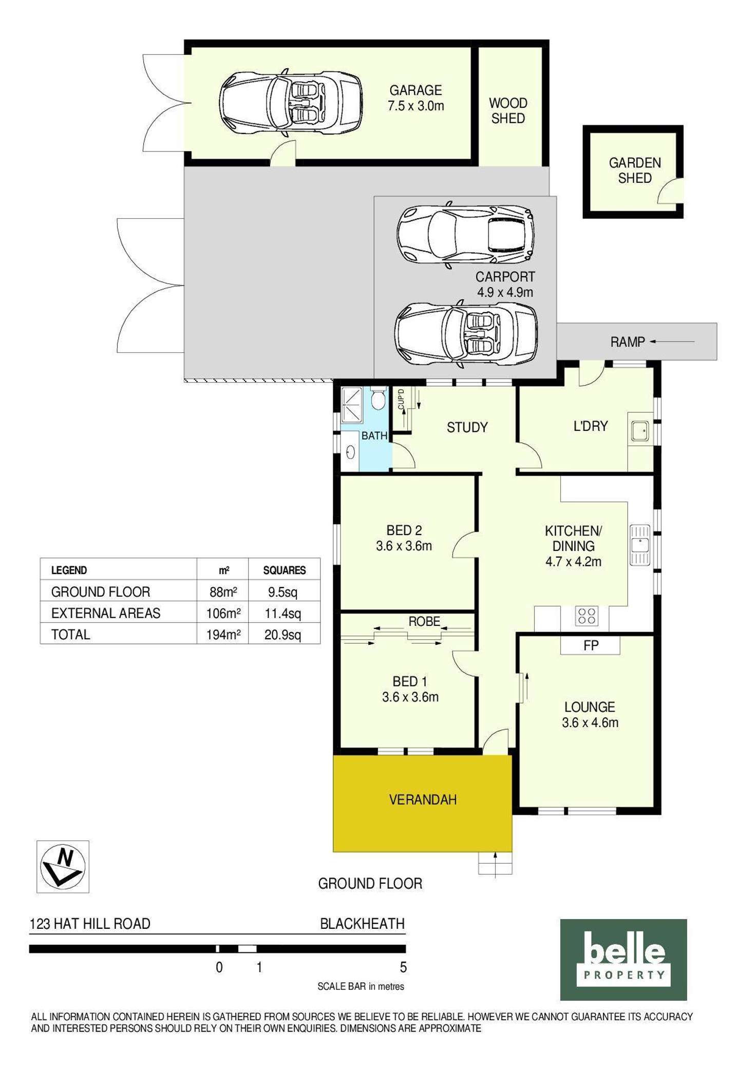 Floorplan of Homely house listing, 123 Hat Hill Road, Blackheath NSW 2785